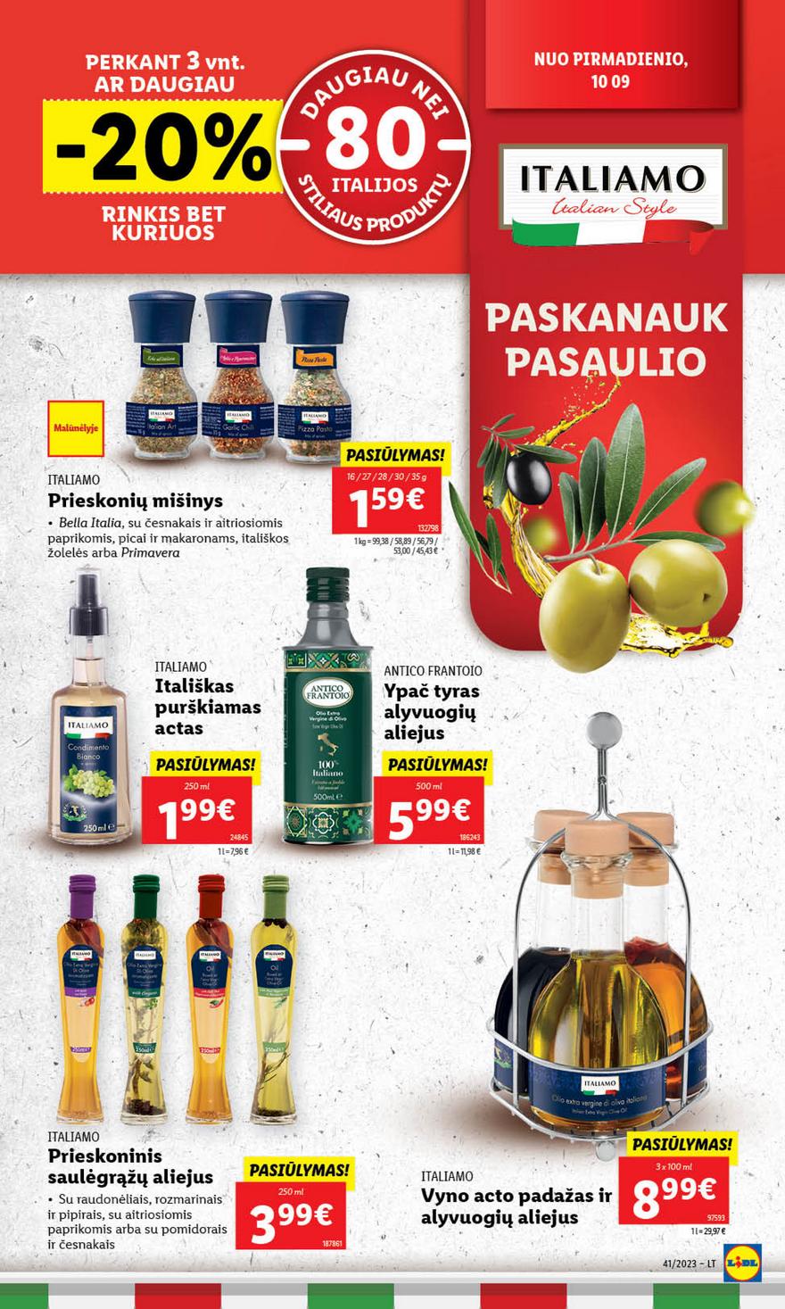 Lidl pasiūlymai akcijos nuo 
  2023-10-09 iki 
  2023-10-15 | Leidinukas.lt puslapis 22