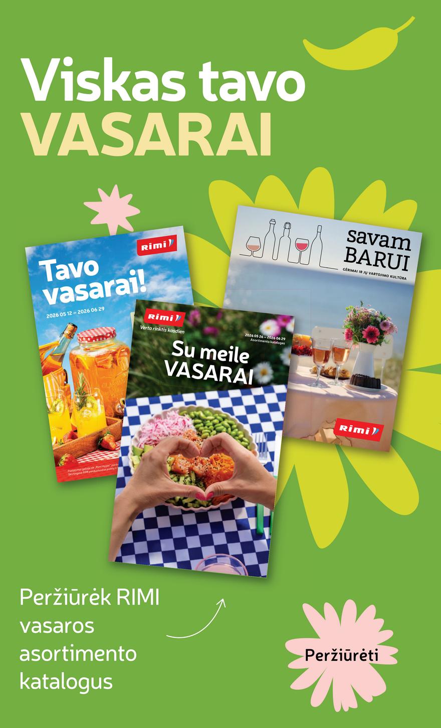 Rimi leidinys akcijos nuo 
  2026-06-16 iki 
  2026-06-22 | Leidinukas.lt puslapis 32