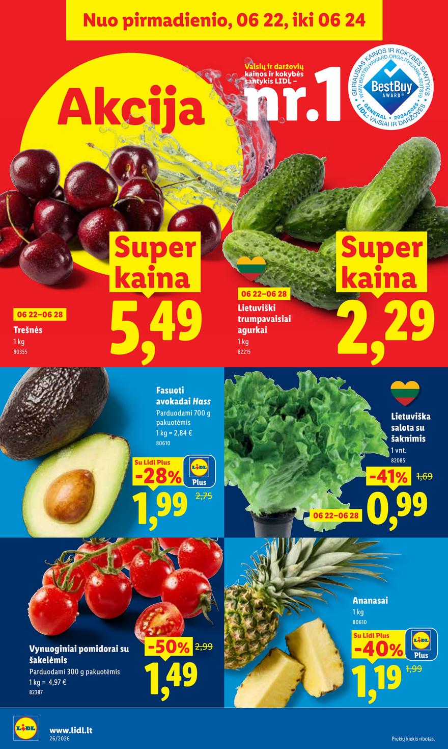 Lidl leidinys akcijos nuo 
  2026-06-22 iki 
  2026-06-28 | Leidinukas.lt puslapis 4