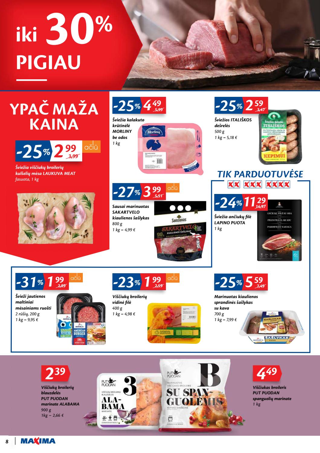 Maxima kaininis leidinys akcijos nuo 
  2020-07-21 iki 
  2020-07-27 | Leidinukas.lt puslapis 8