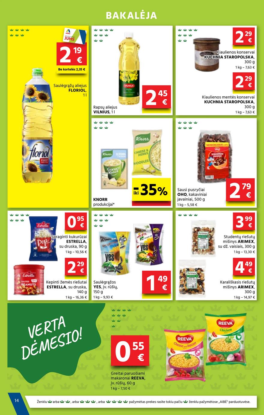 Aibė leidinys akcijos nuo 
  2026-07-09 iki 
  2026-07-21 | Leidinukas.lt puslapis 14
