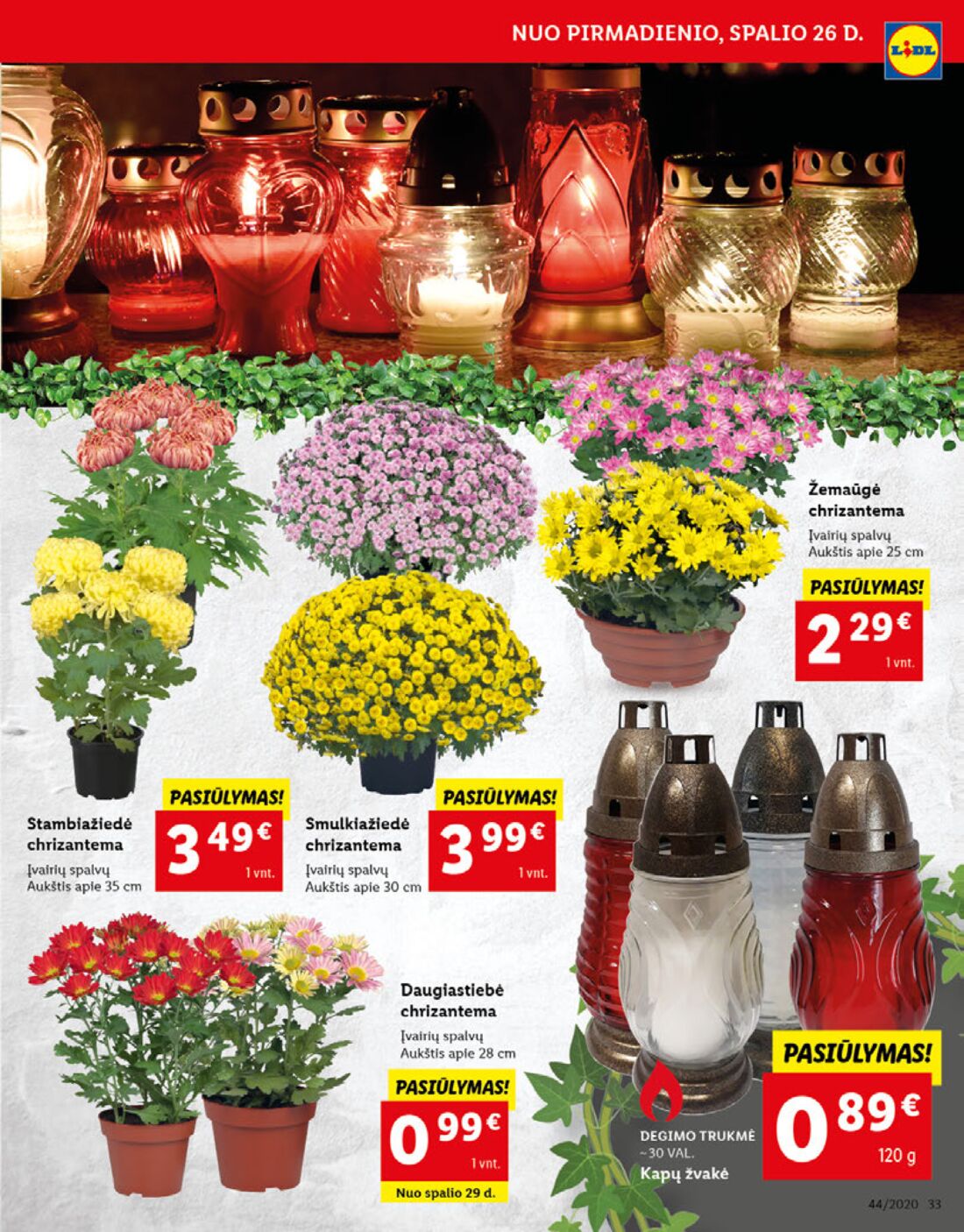 Lidl savaitinis leidinys akcijos nuo 
  2020-10-26 iki 
  2020-11-01 | Leidinukas.lt puslapis 33
