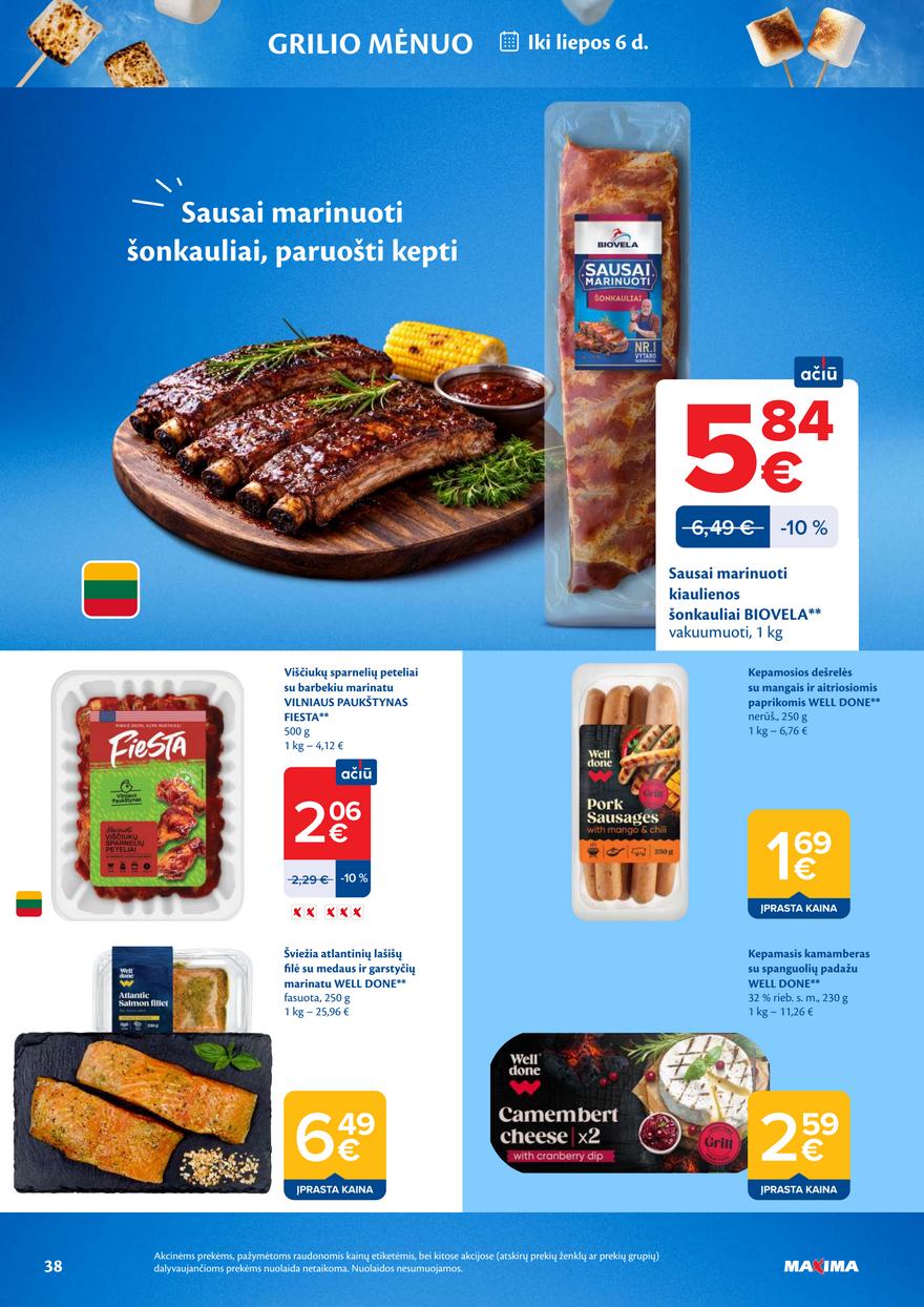 Maxima leidinys akcijos nuo 
  2026-06-16 iki 
  2026-06-22 | Leidinukas.lt puslapis 38