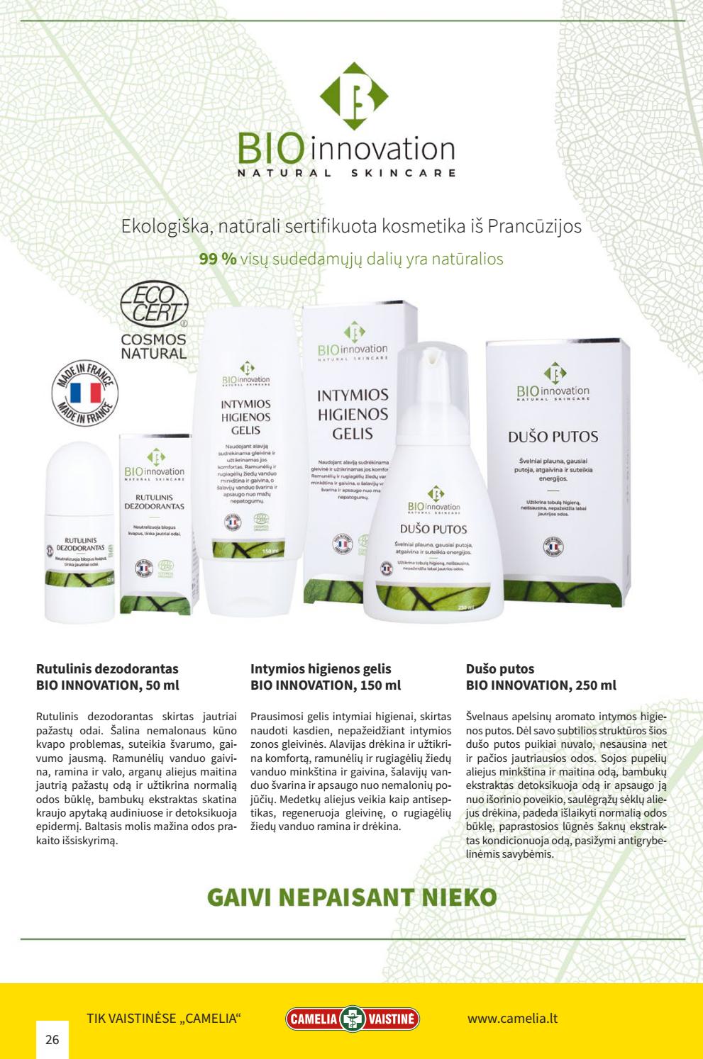 Camelia leidinys akcijos nuo 
  2020-07-01 iki 
  2020-07-31 | Leidinukas.lt puslapis 26