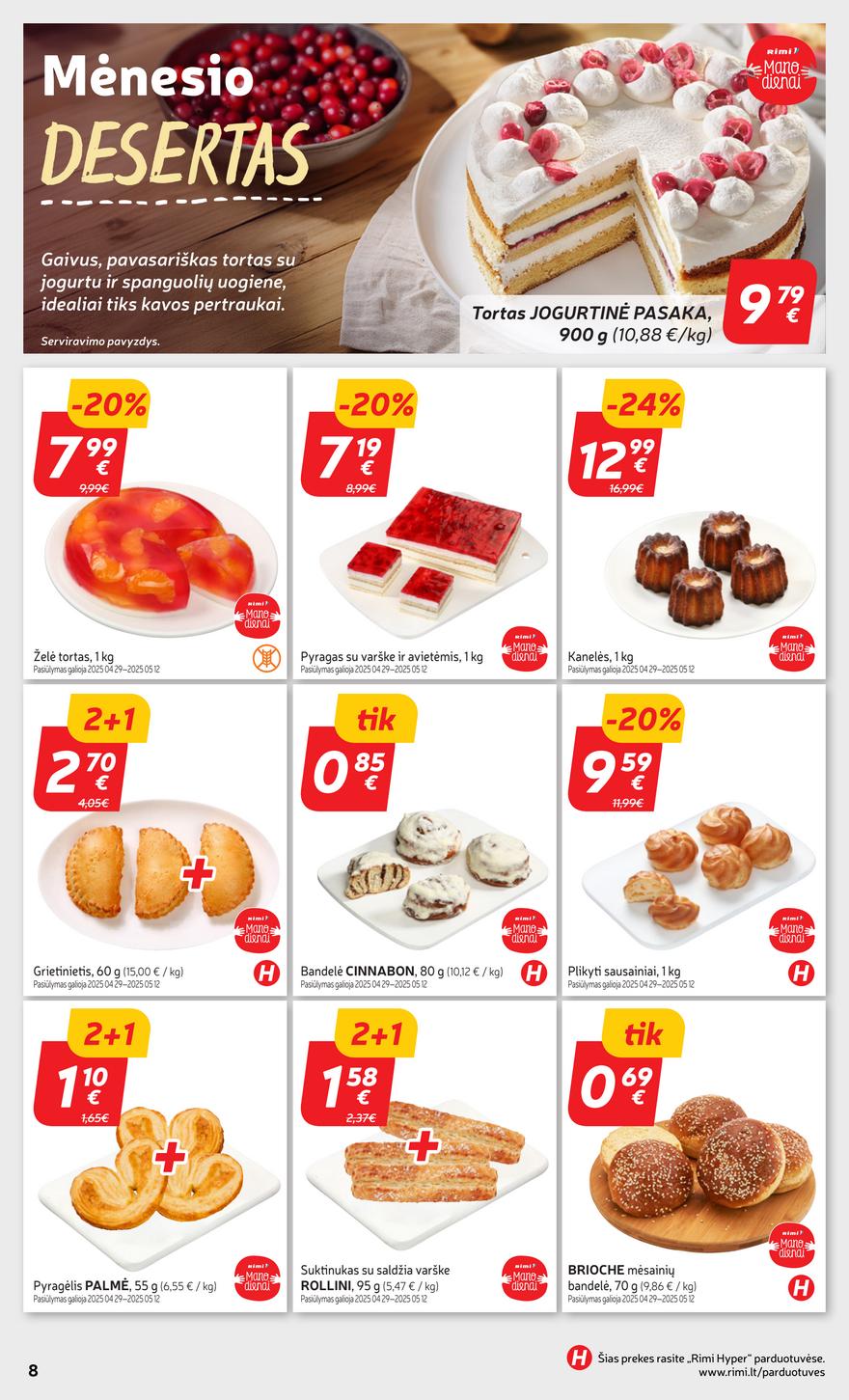 Rimi savaitinis leidinys 19 akcijos nuo 
  2025-05-06 iki 
  2025-05-12 | Leidinukas.lt puslapis 10