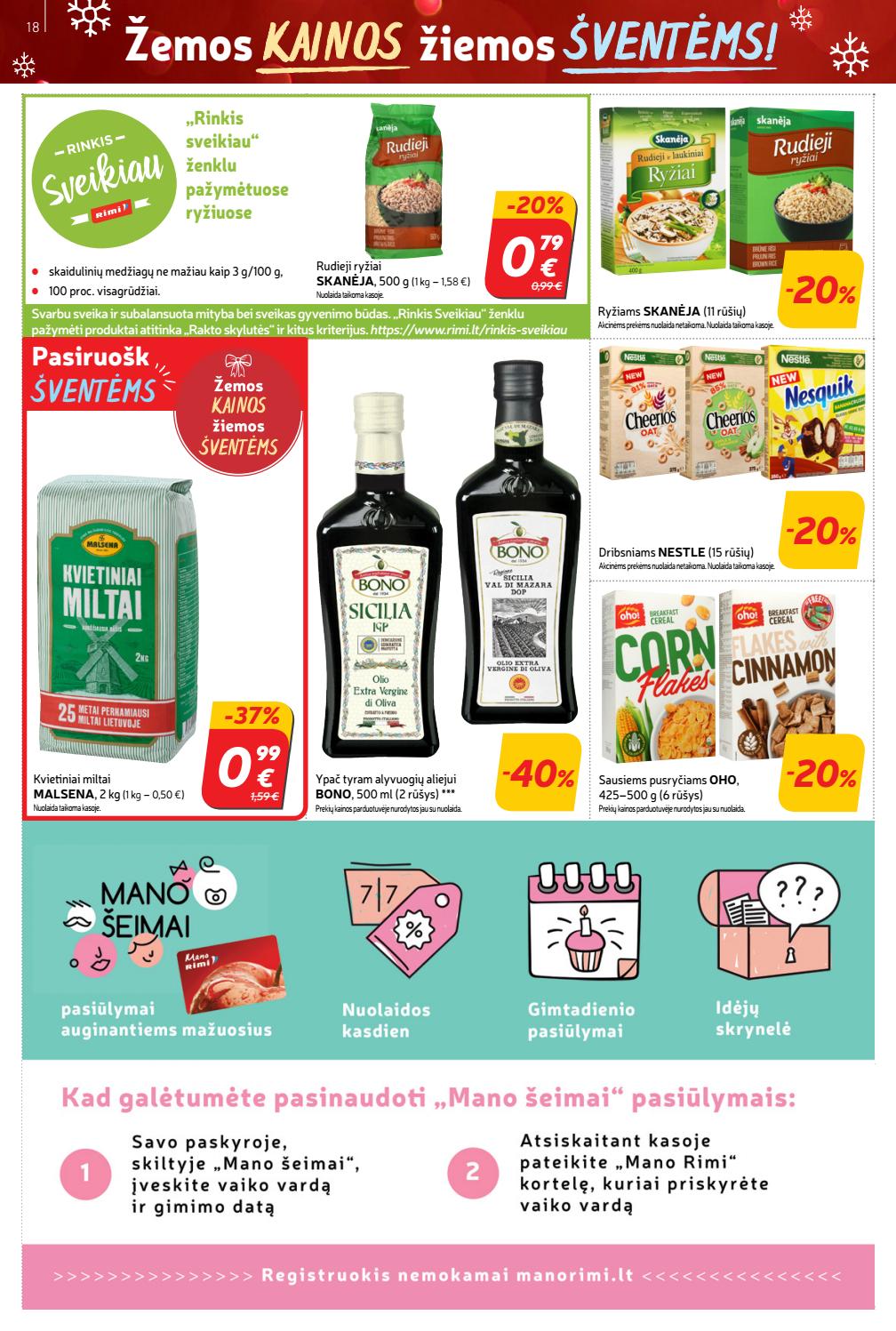 Rimi savaitinis leidinys akcijos nuo 
  2020-12-15 iki 
  2020-12-20 | Leidinukas.lt puslapis 18