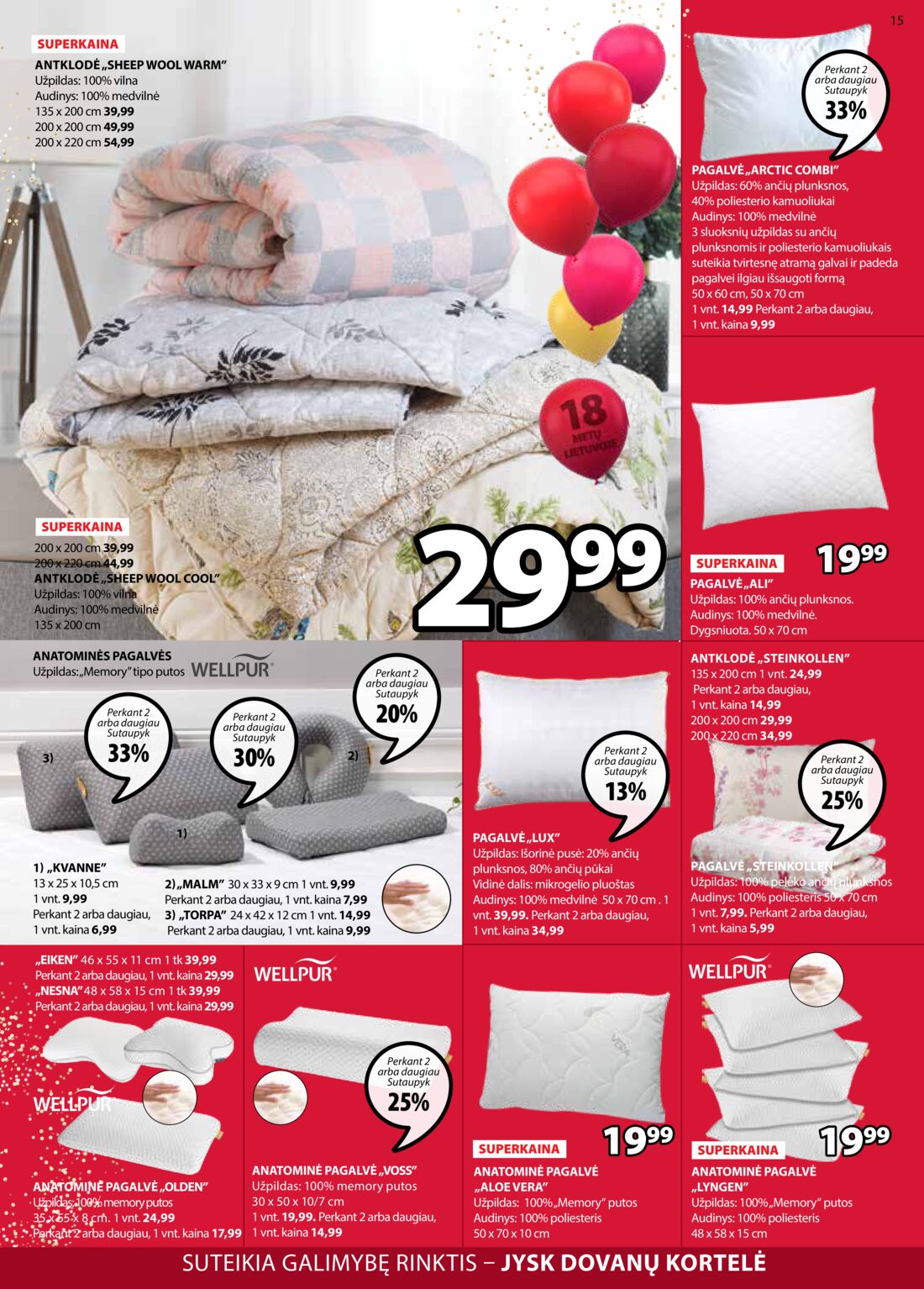 Jysk leidinys akcijos nuo 
  2019-10-01 iki 
  2019-10-14 | Leidinukas.lt puslapis 15