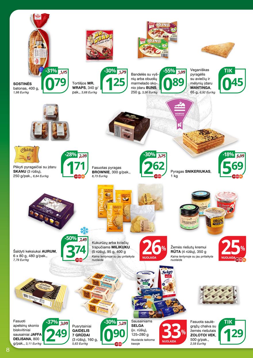 Norfos kaininis leidinys akcijos nuo
2022-07-14 iki
2022-07-27 | Leidinukas.lt puslapis 8