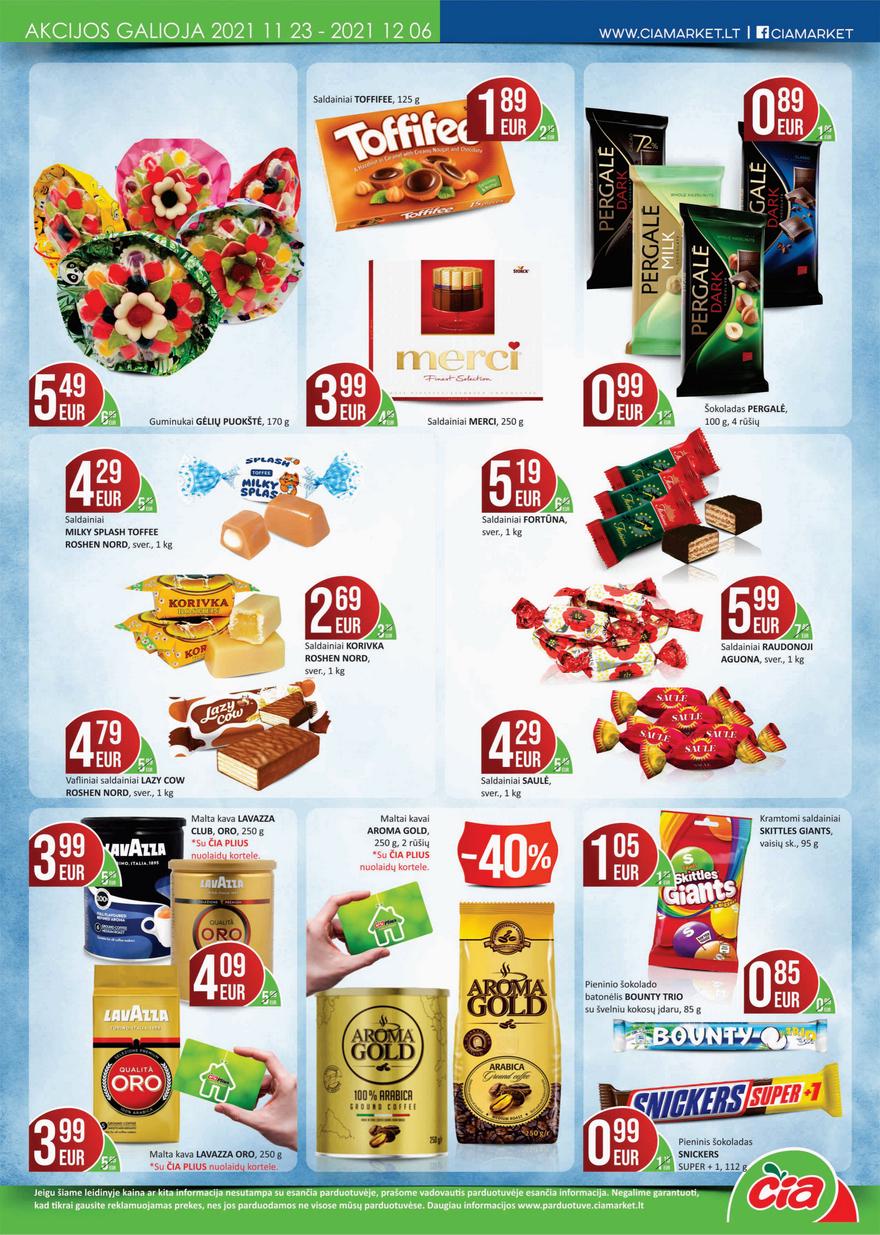 Čia market leidinys akcijos nuo 
  2021-11-23 iki 
  2021-12-06 | Leidinukas.lt puslapis 8