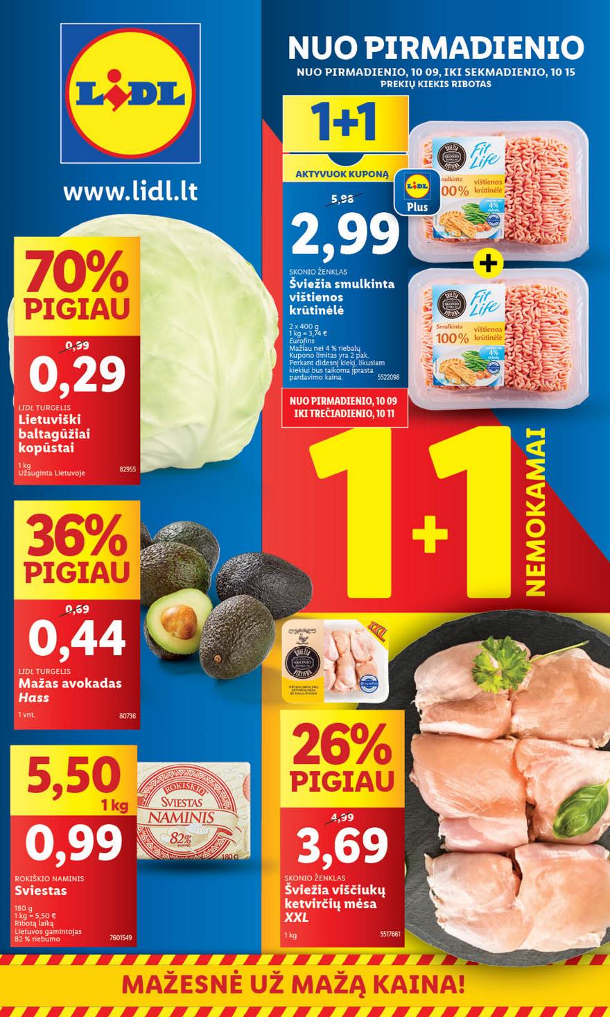 Lidl pasiūlymai akcijos nuo 
  2023-10-09 iki 
  2023-10-15 | Leidinukas.lt puslapis 1