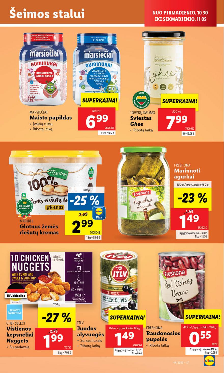 Lidl pasiūlymai akcijos nuo 
  2023-10-30 iki 
  2023-11-05 | Leidinukas.lt puslapis 31