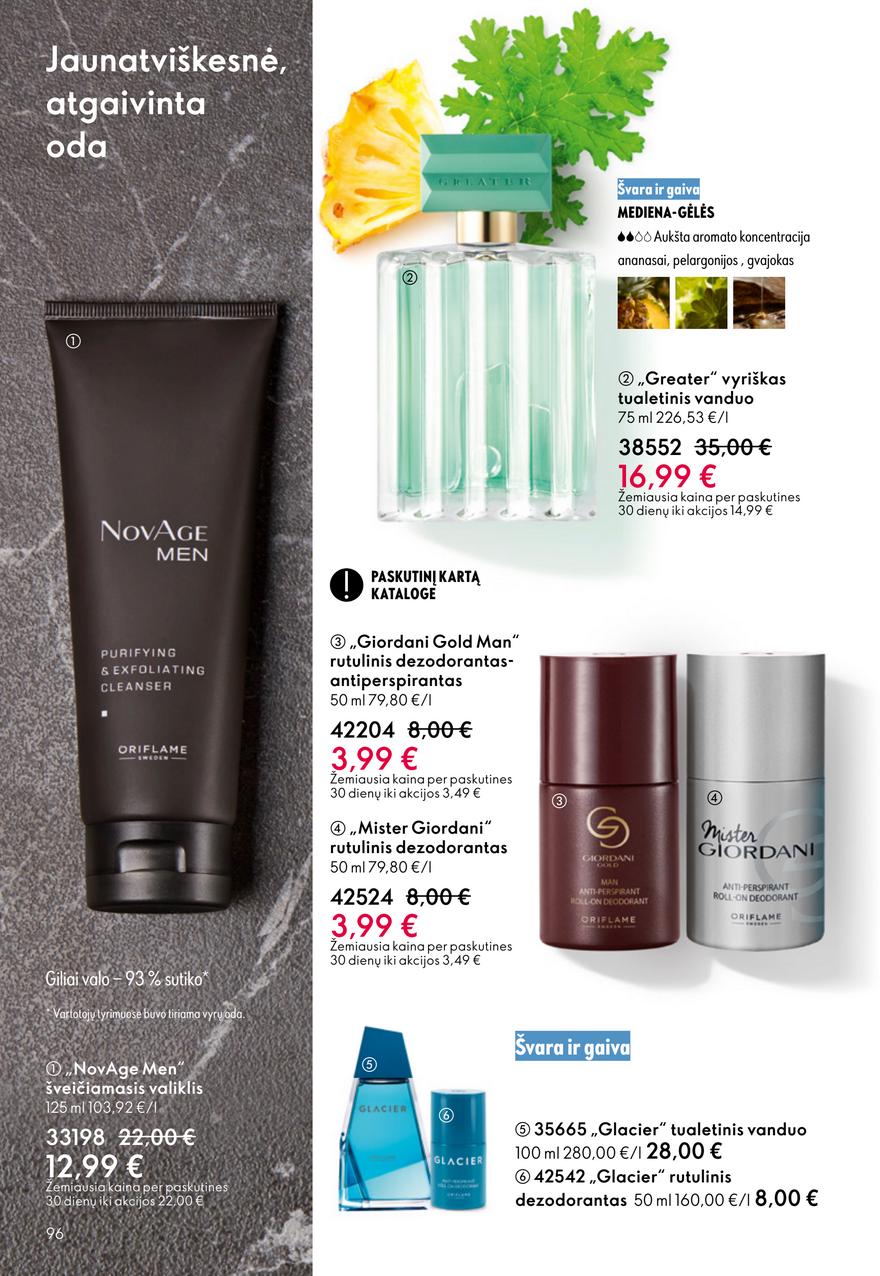 Oriflame katalogas akcijos nuo 
  2025-09-14 iki 
  2025-10-07 | Leidinukas.lt puslapis 96