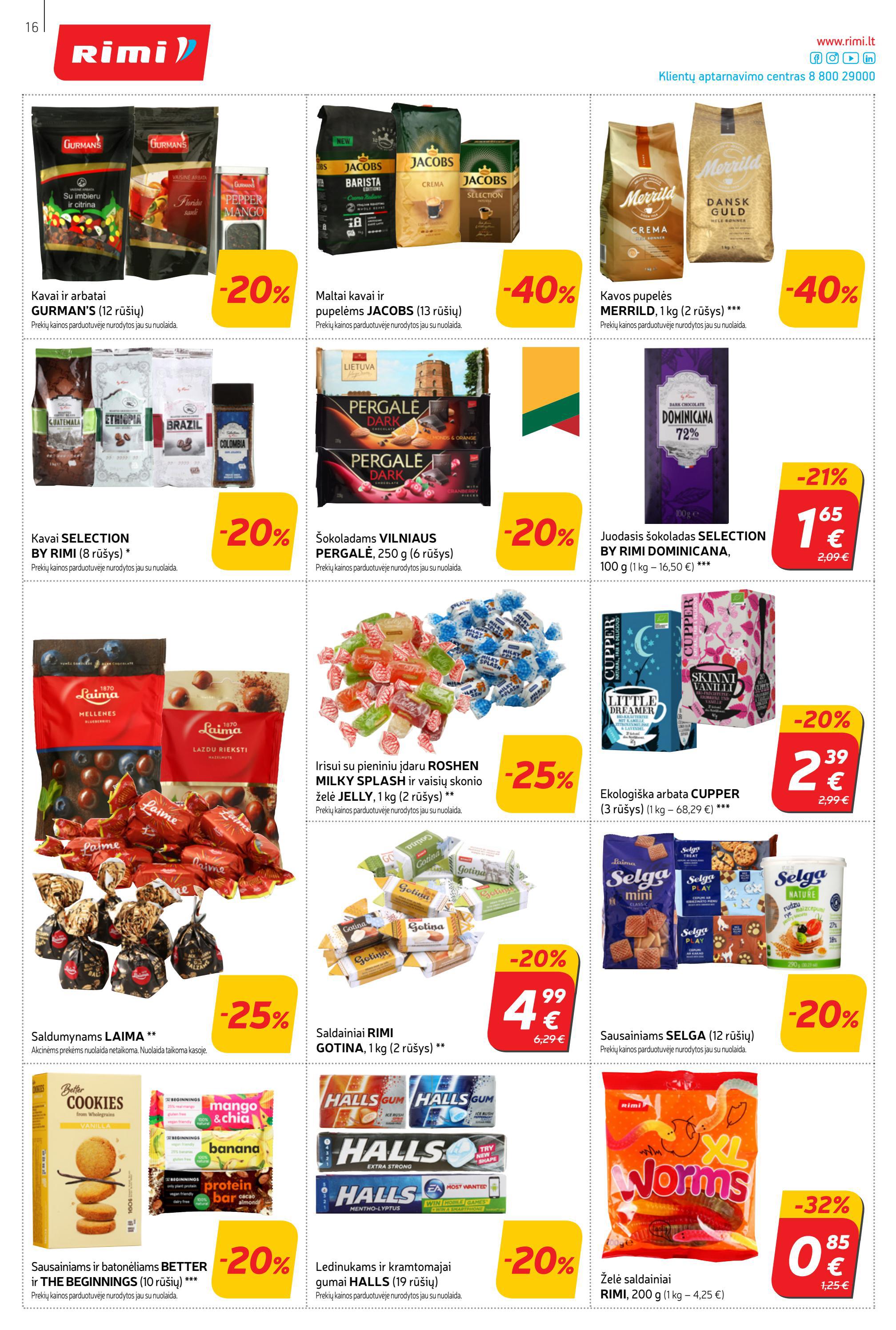 Rimi savaitinis leidinys akcijos nuo 
  2022-03-01 iki 
  2022-03-07 | Leidinukas.lt puslapis 16
