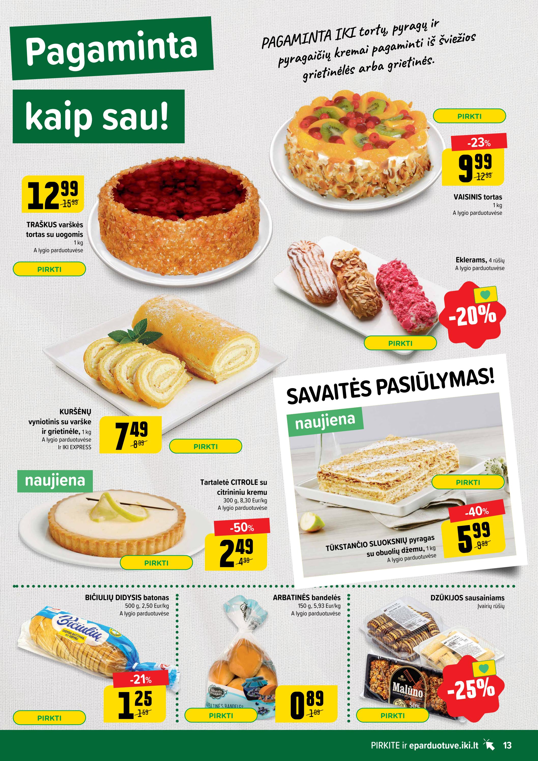 Iki savaitės leidinys akcijos nuo 
  2023-05-15 iki 
  2023-05-21 | Leidinukas.lt puslapis 13