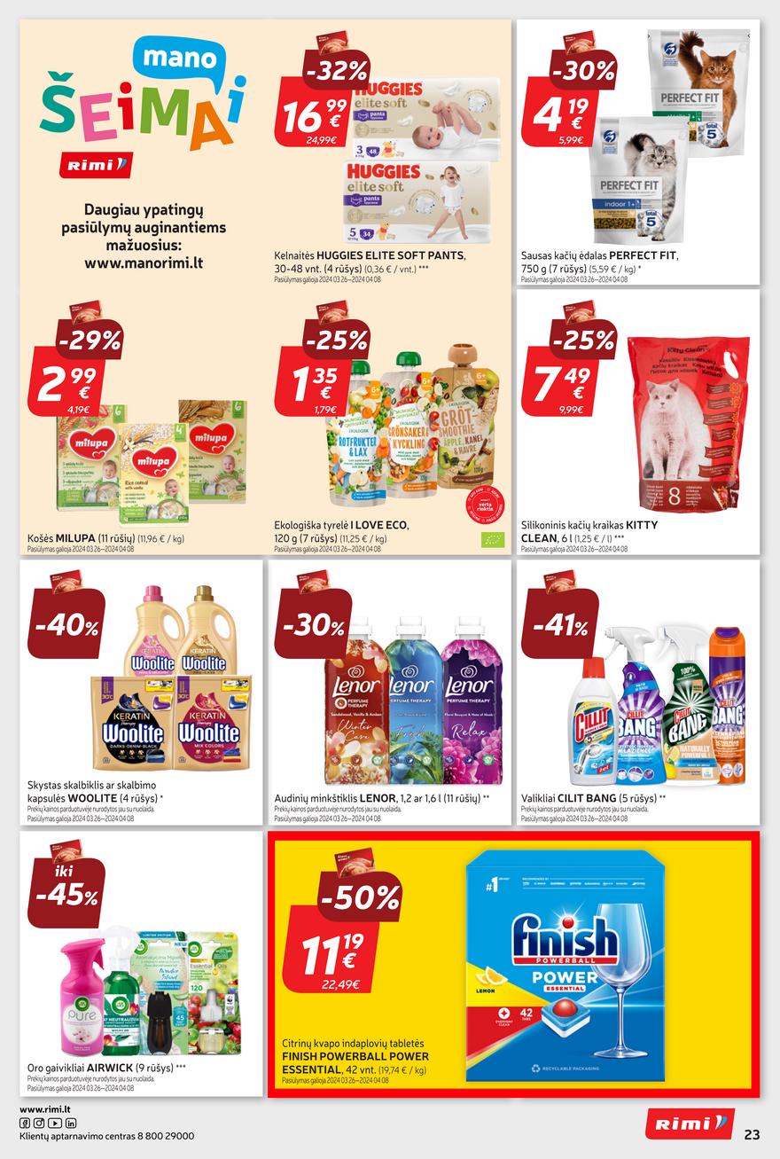 Rimi savaitinis leidinys akcijos nuo 
  2024-04-02 iki 
  2024-04-08 | Leidinukas.lt puslapis 23