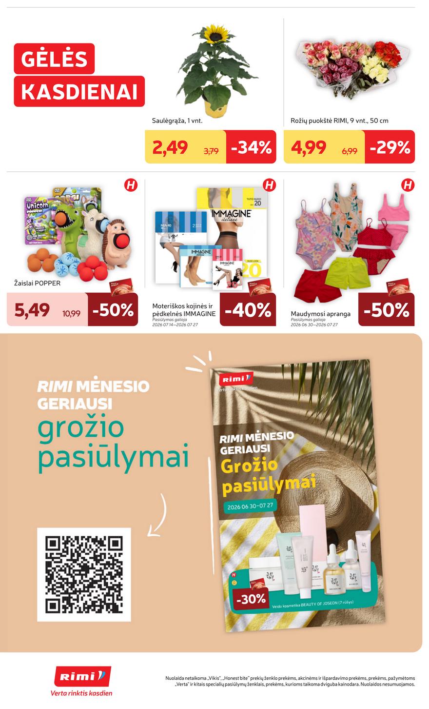 Rimi leidinys akcijos nuo 
  2026-07-14 iki 
  2026-07-20 | Leidinukas.lt puslapis 32