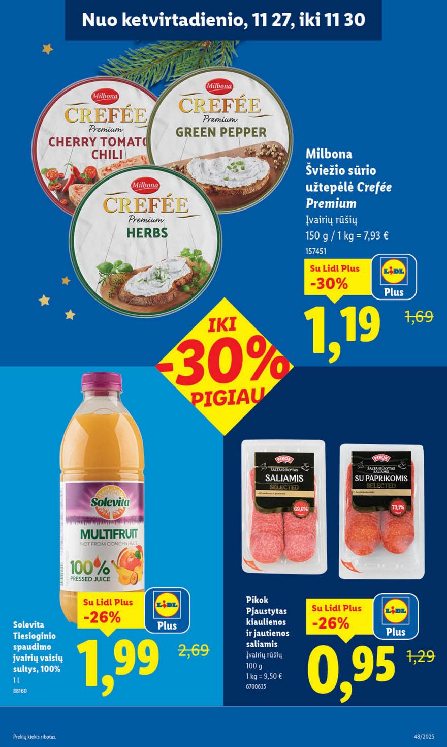 Lidl leidinys naujas akcijos nuo 
  2025-11-24 iki 
  2025-11-30 | Leidinukas.lt puslapis 45