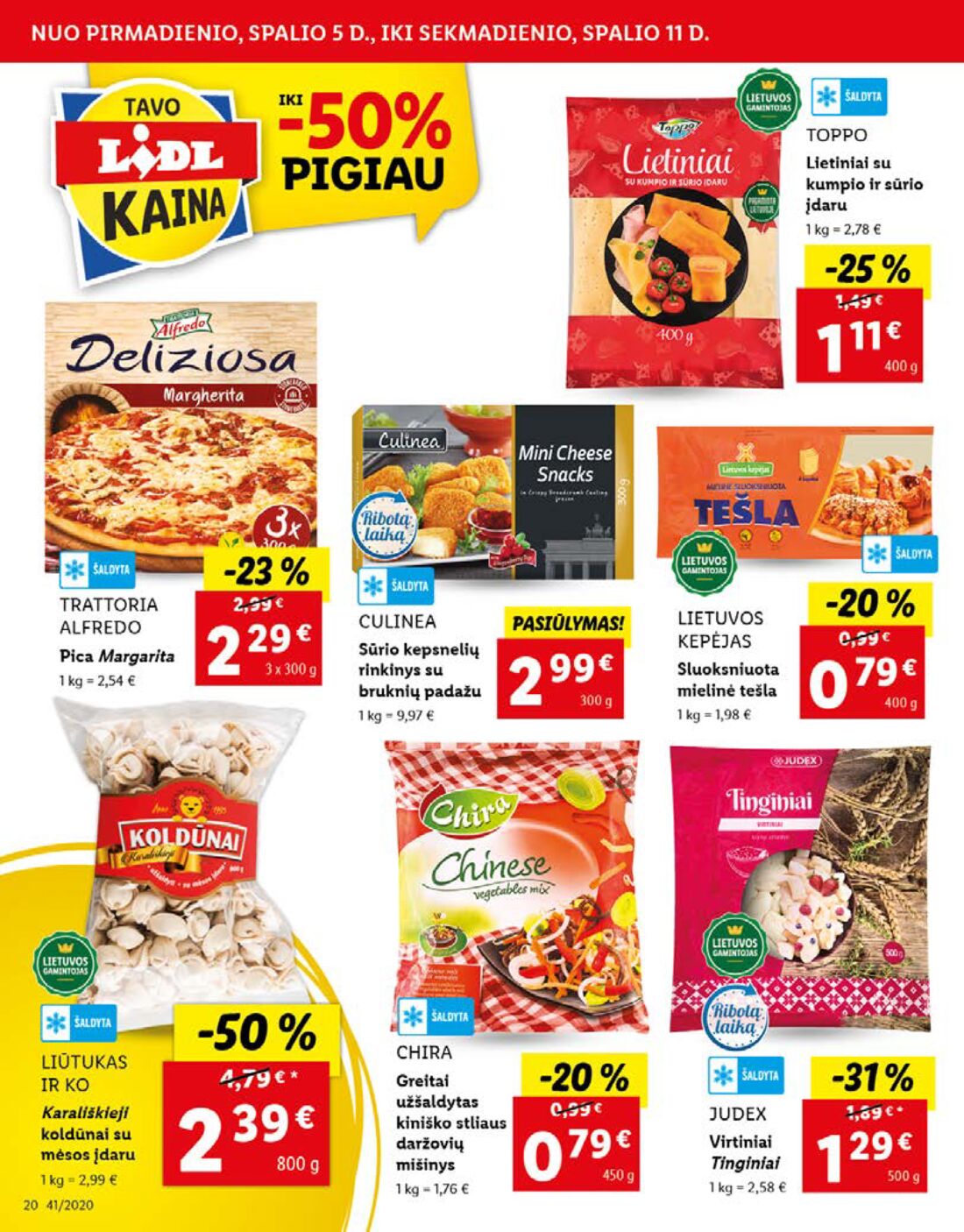 Lidl savaitinis leidinys akcijos nuo 
  2020-10-05 iki 
  2020-10-11 | Leidinukas.lt puslapis 20