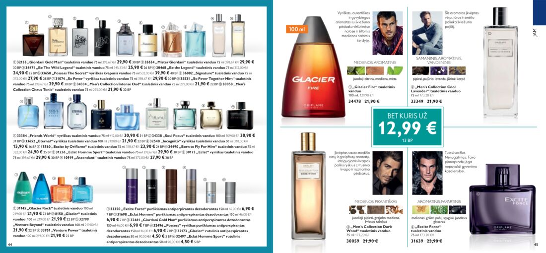 Oriflame katalogas akcijos nuo 
  2019-10-01 iki 
  2019-10-31 | Leidinukas.lt puslapis 23