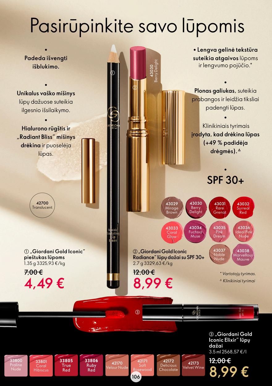 Oriflame katalogas akcijos nuo 
  2022-06-29 iki 
  2022-07-19 | Leidinukas.lt puslapis 106