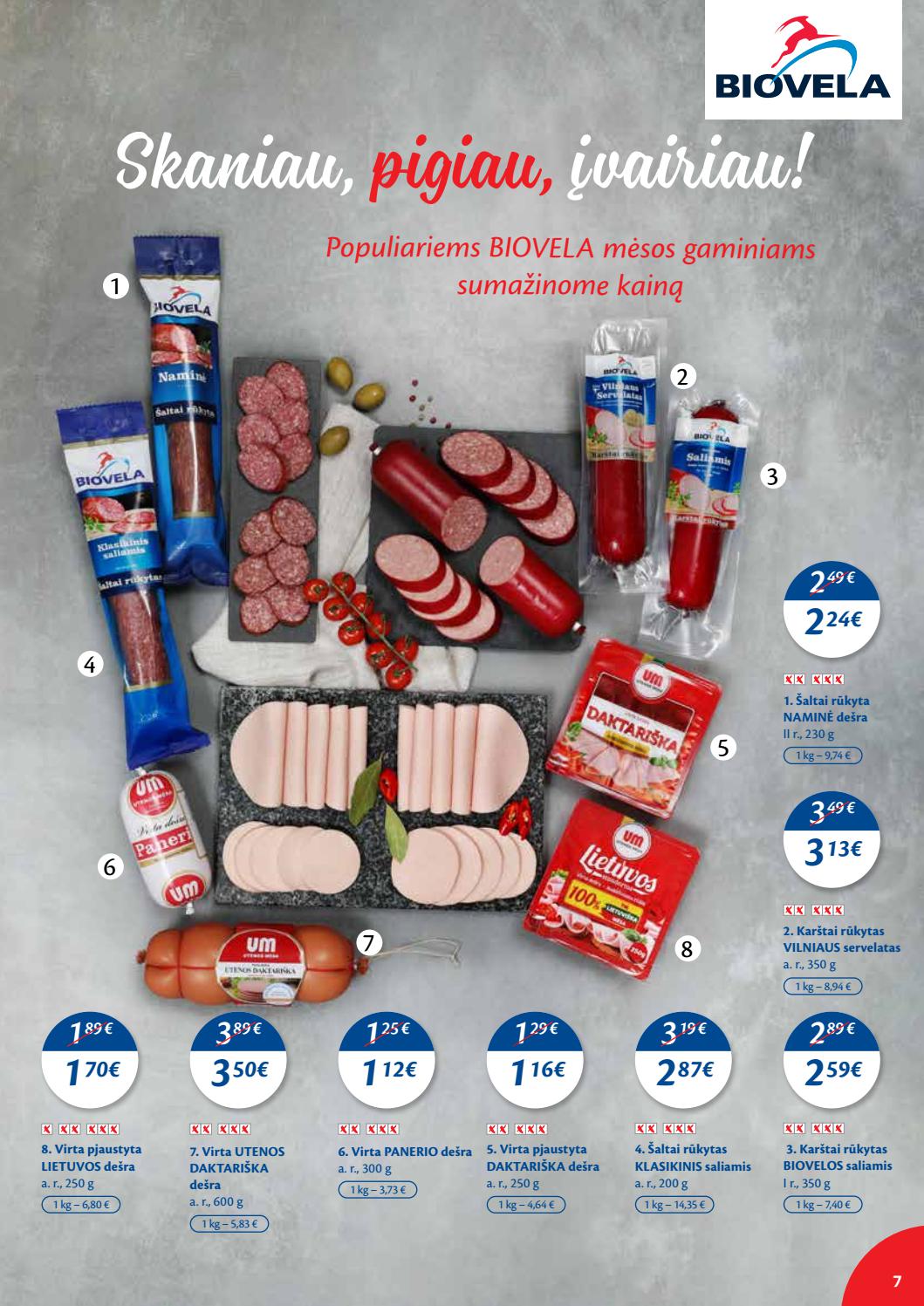 Maxima kaininis leidinys akcijos nuo 
  2021-03-02 iki 
  2021-03-08 | Leidinukas.lt puslapis 7