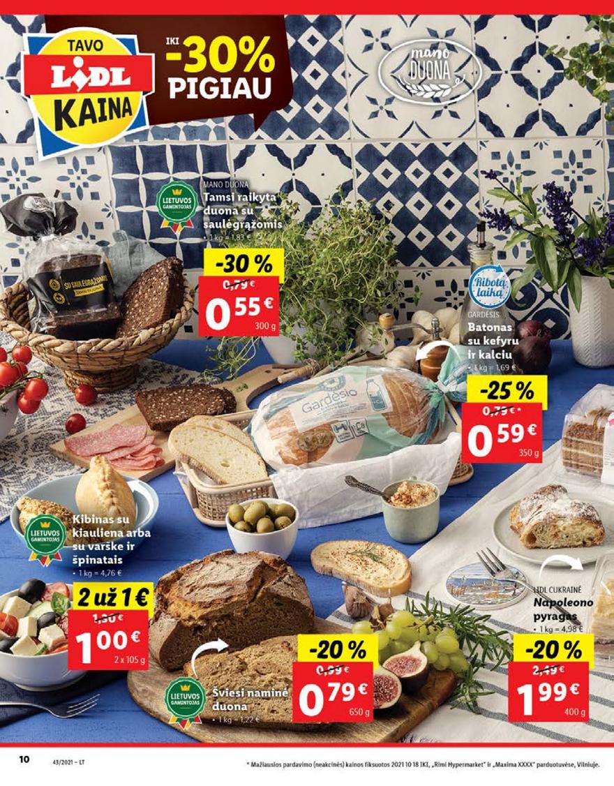 Lidl pasiūlymai akcijos nuo 
  2021-10-25 iki 
  2021-10-31 | Leidinukas.lt puslapis 10