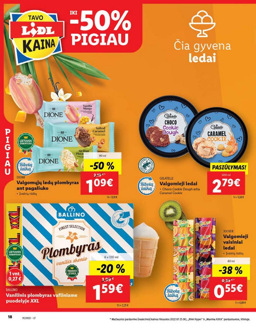Ldil maisto leidinys akcijos nuo 
  2022-08-01 iki 
  2022-08-07 | Leidinukas.lt puslapis 18