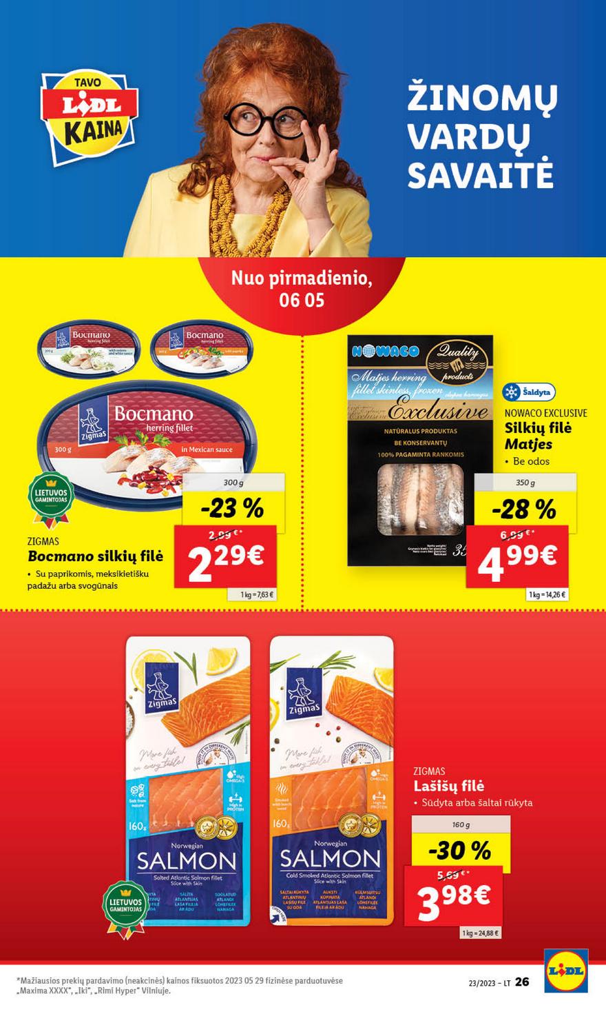 Lidl pasiūlymai akcijos nuo 
  2023-06-05 iki 
  2023-06-11 | Leidinukas.lt puslapis 26