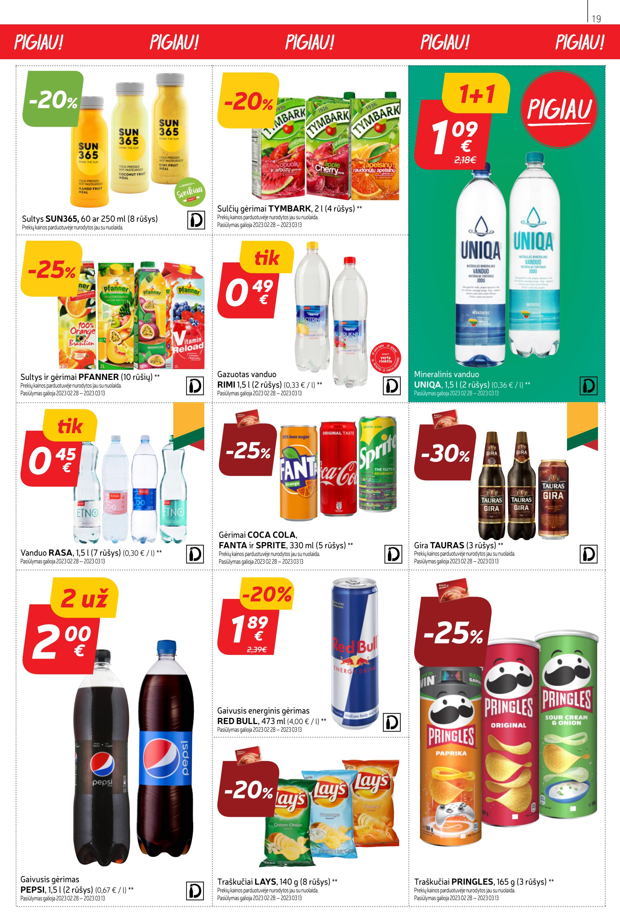 Rimi savaitinis leidinys akcijos nuo 
  2023-02-28 iki 
  2023-03-06 | Leidinukas.lt puslapis 19