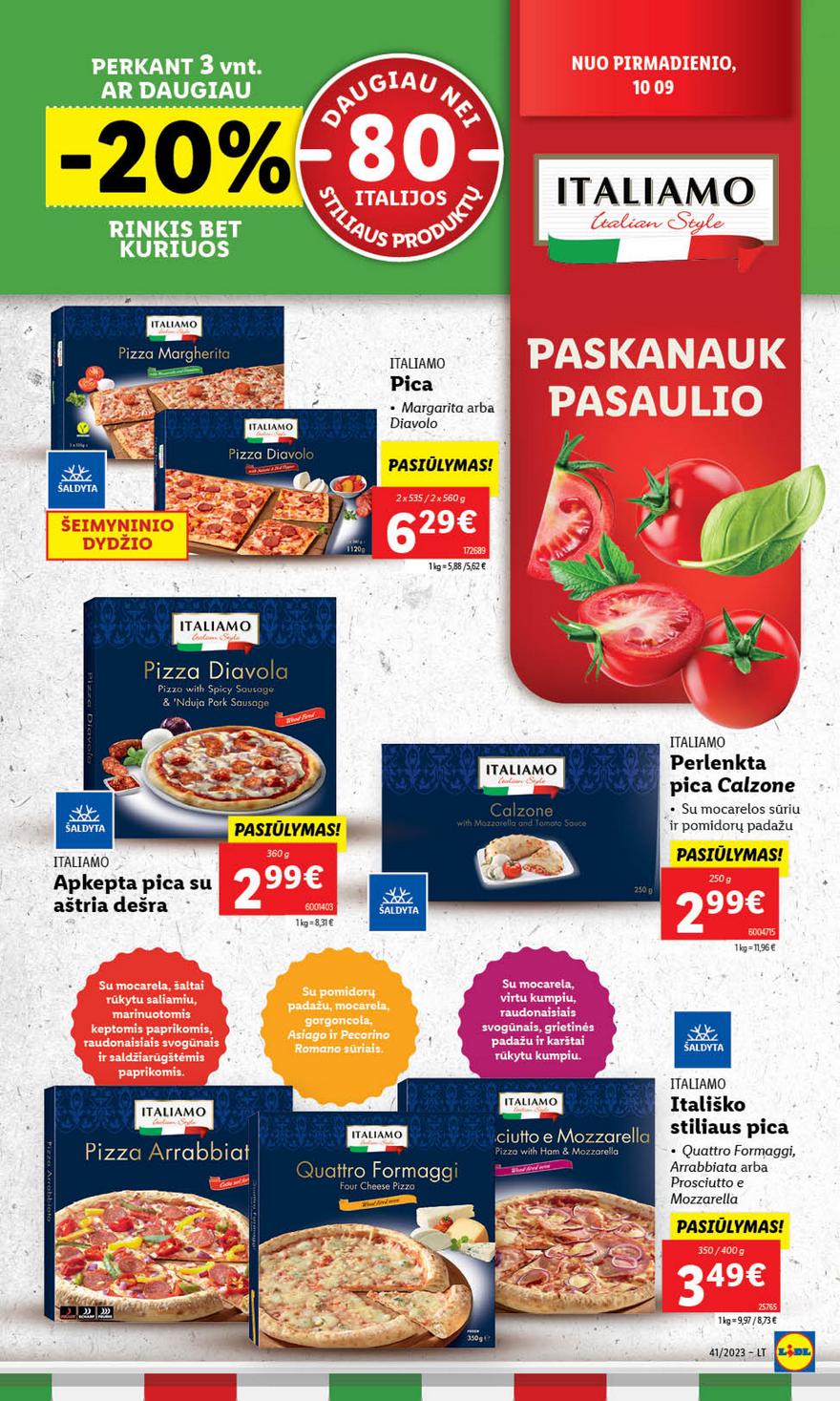 Lidl pasiūlymai akcijos nuo 
  2023-10-09 iki 
  2023-10-15 | Leidinukas.lt puslapis 23