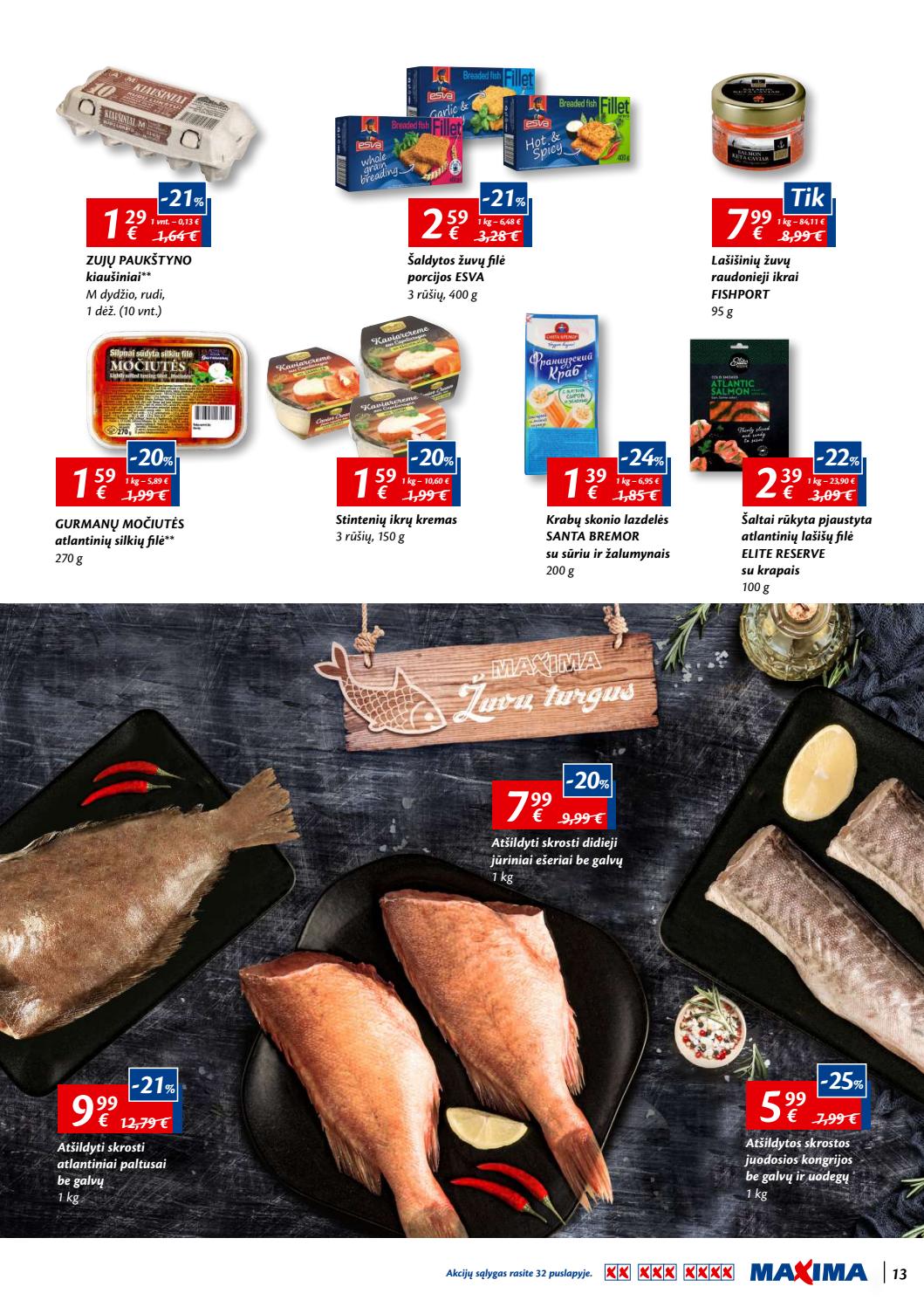 Maxima kaininis leidinys akcijos nuo 
  2019-09-12 iki 
  2019-09-25 | Leidinukas.lt puslapis 13