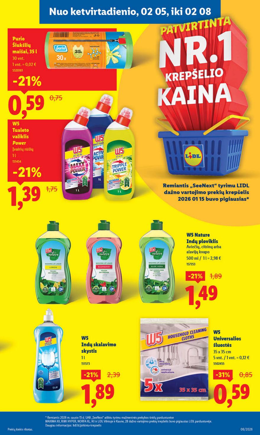 Lidl leidinys naujas akcijos nuo 
  2026-02-02 iki 
  2026-02-08 | Leidinukas.lt puslapis 29