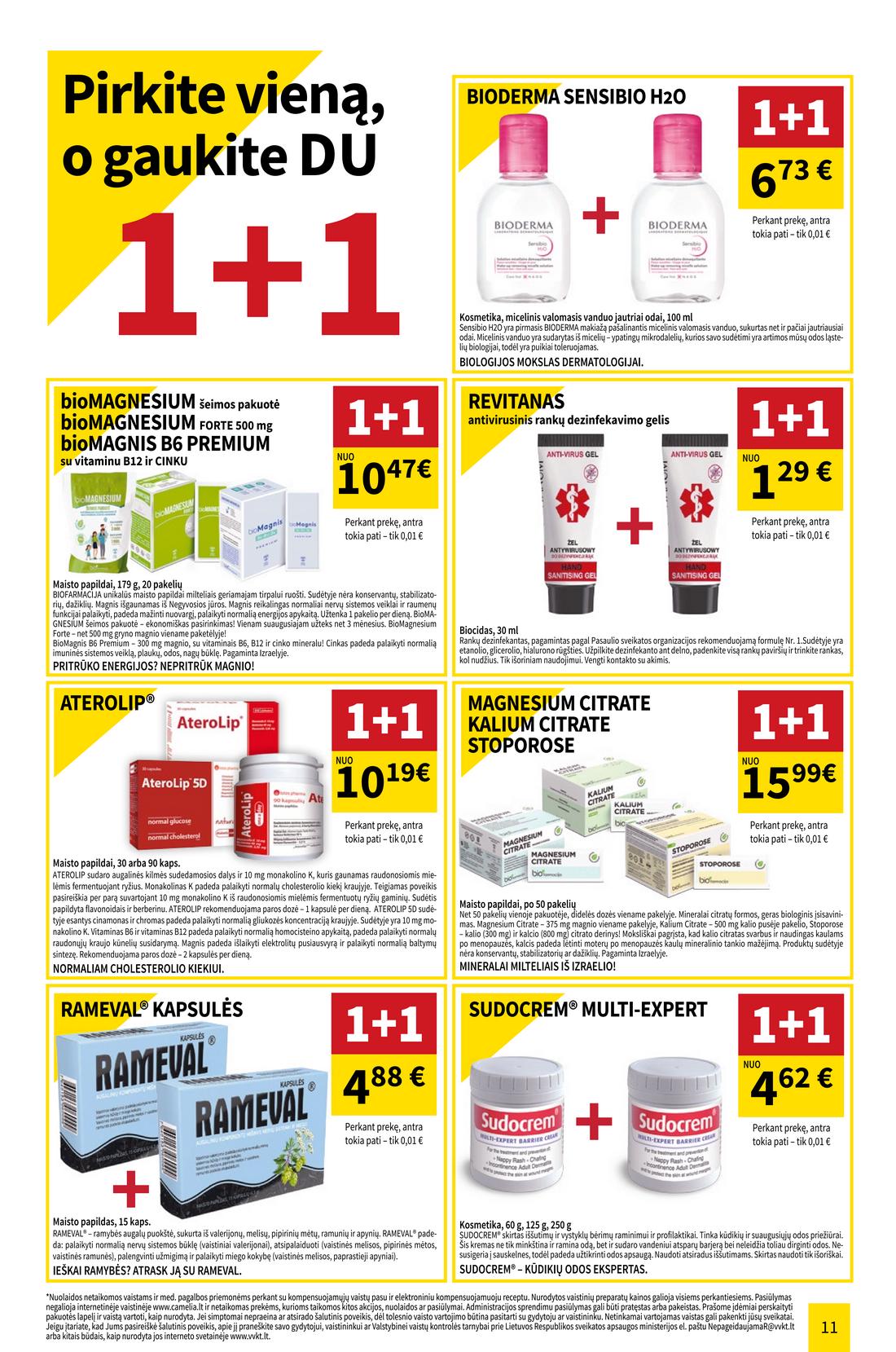 Camelia balandžio leidinys akcijos nuo
2021-04-01 iki
2021-04-30 | Leidinukas.lt puslapis 11