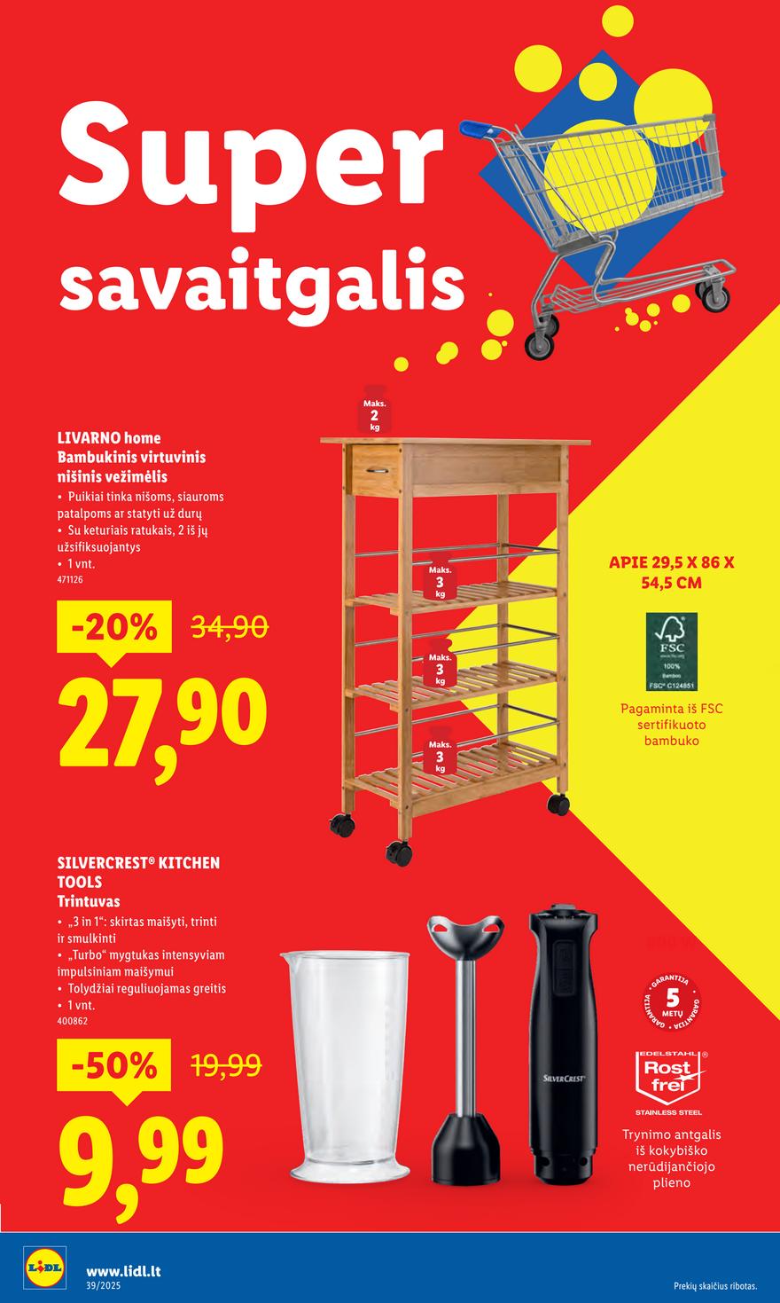 Lidl leidinys akcijos nuo 
  2025-09-22 iki 
  2025-09-28 | Leidinukas.lt puslapis 42