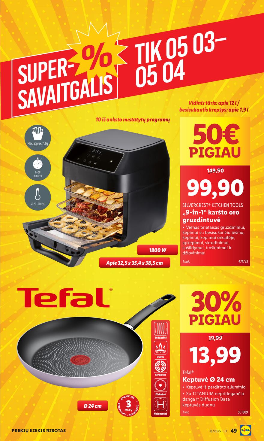 Lidl leidinys akcijos nuo 
  2025-04-28 iki 
  2025-05-04 | Leidinukas.lt puslapis 49
