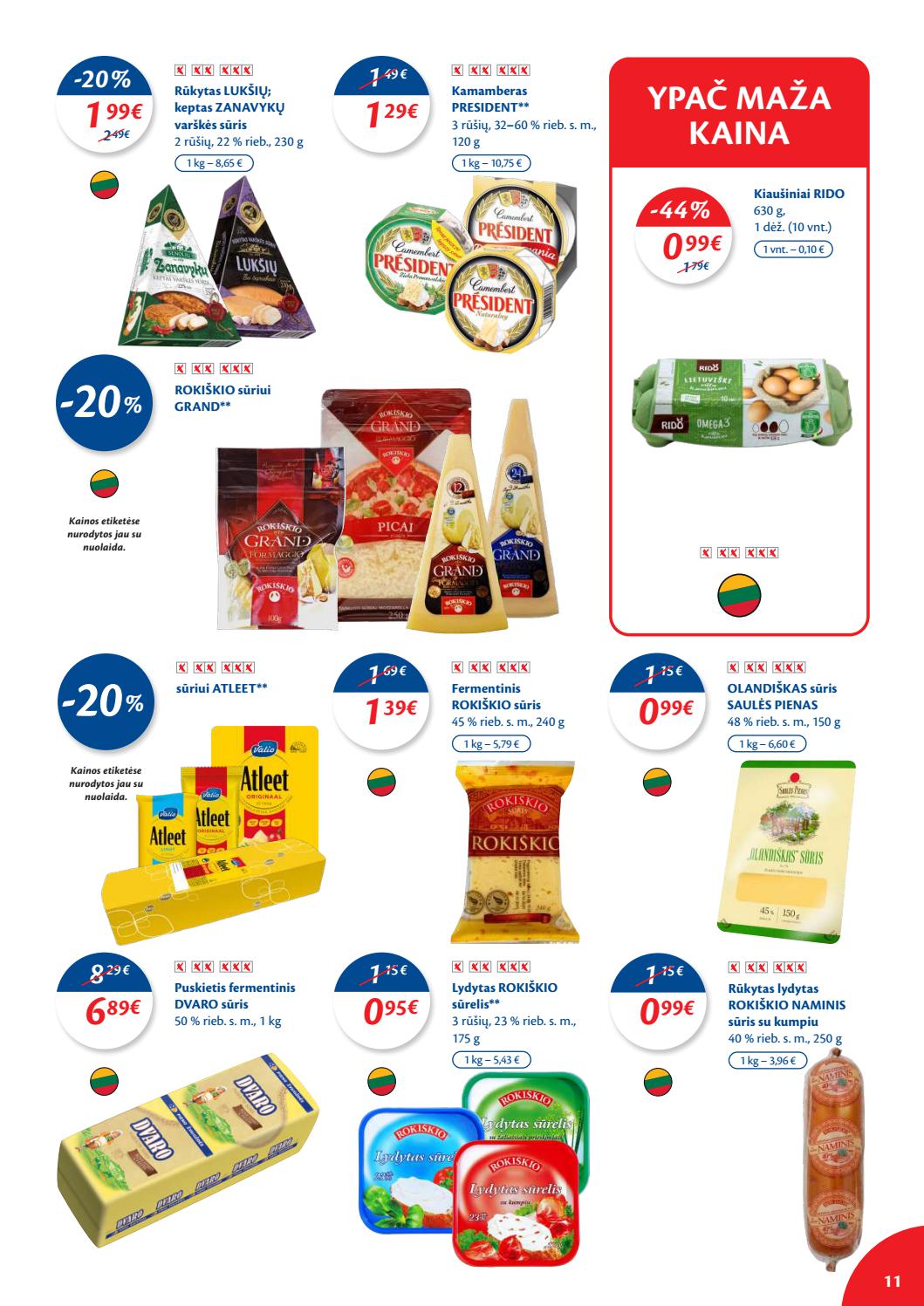 Maxima kaininis leidinys akcijos nuo 
  2021-03-09 iki 
  2021-03-15 | Leidinukas.lt puslapis 11