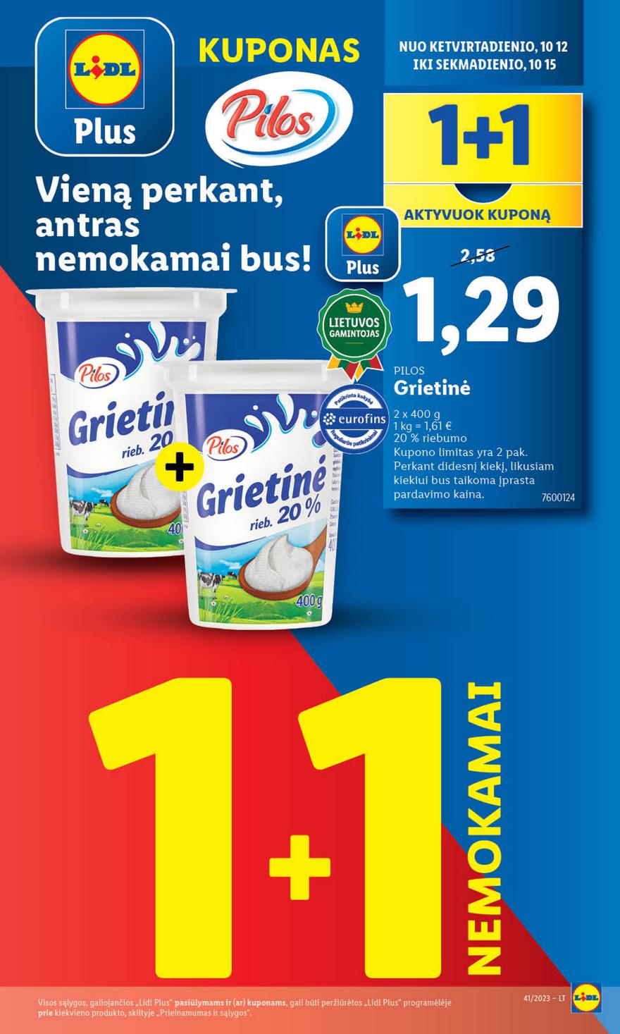Lidl pasiūlymai akcijos nuo 
  2023-10-09 iki 
  2023-10-15 | Leidinukas.lt puslapis 7