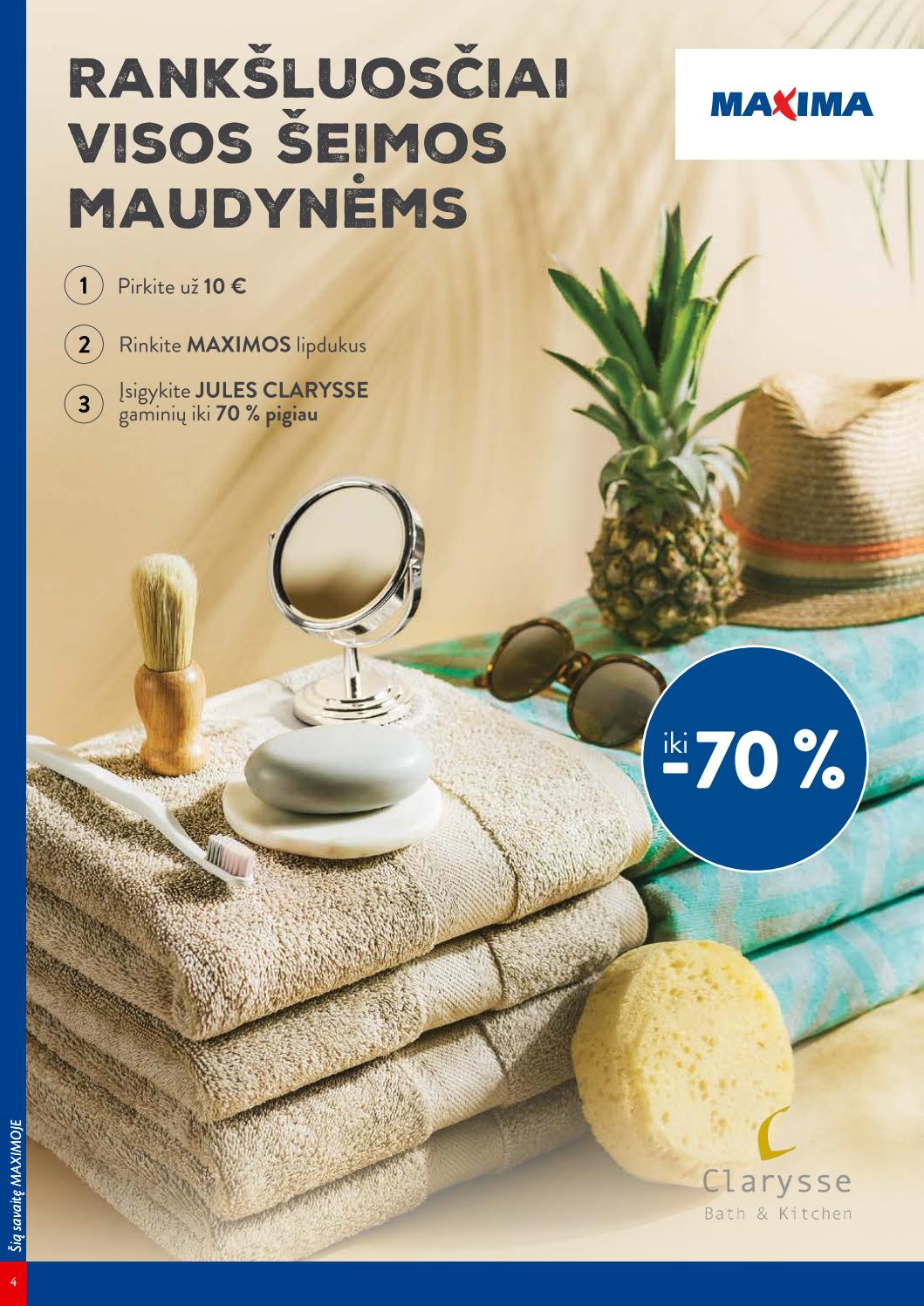 Maxima kaininis leidinys akcijos nuo 
  2019-05-28 iki 
  2019-06-03 | Leidinukas.lt puslapis 5