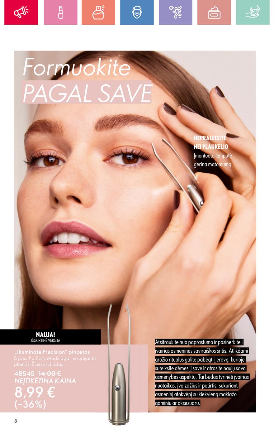 Oriflame katalogas akcijos nuo 
  2025-08-24 iki 
  2025-09-13 | Leidinukas.lt puslapis 8