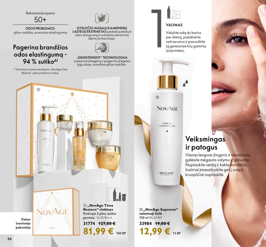 Oriflame katalogas akcijos nuo 
  2021-12-01 iki 
  2021-12-31 | Leidinukas.lt puslapis 56