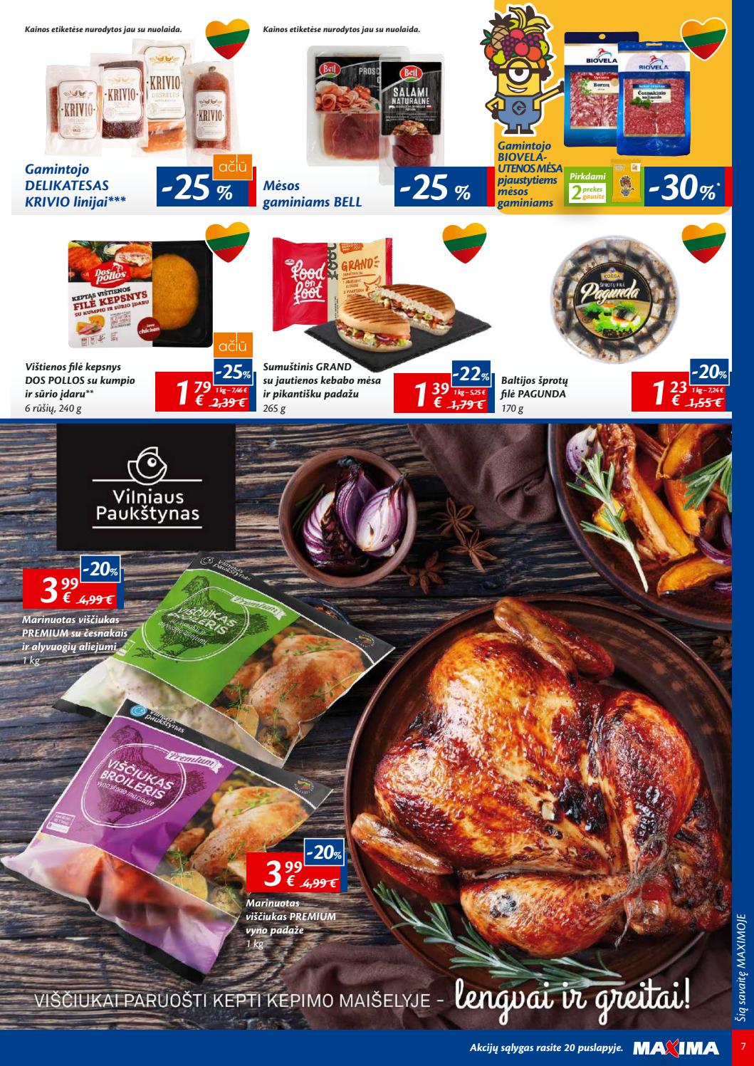 Maxima kaininis leidinys akcijos nuo 
  2019-09-24 iki 
  2019-09-30 | Leidinukas.lt puslapis 7
