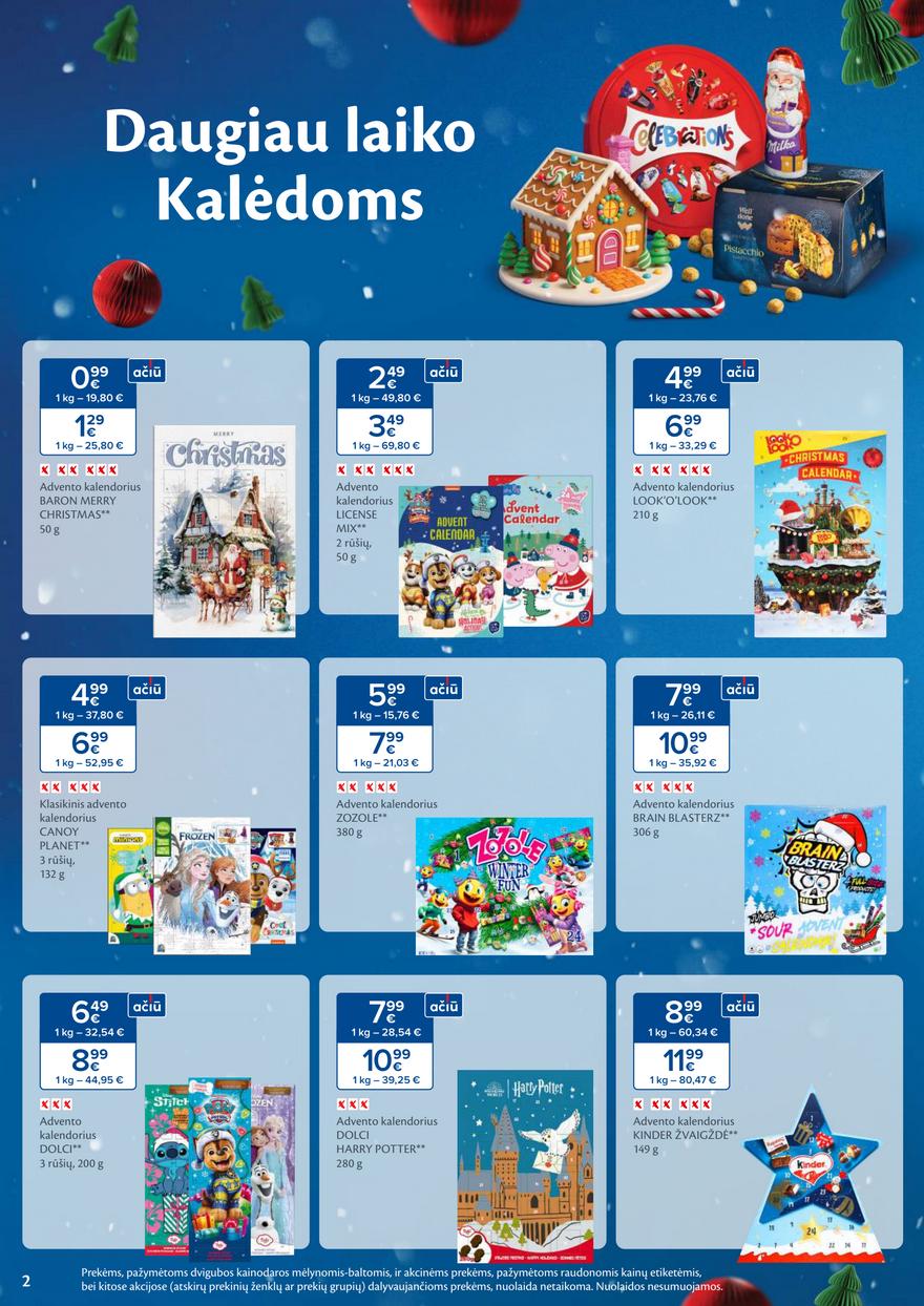 Maxima leidinys akcijos nuo 
  2025-11-18 iki 
  2025-11-24 | Leidinukas.lt puslapis 2