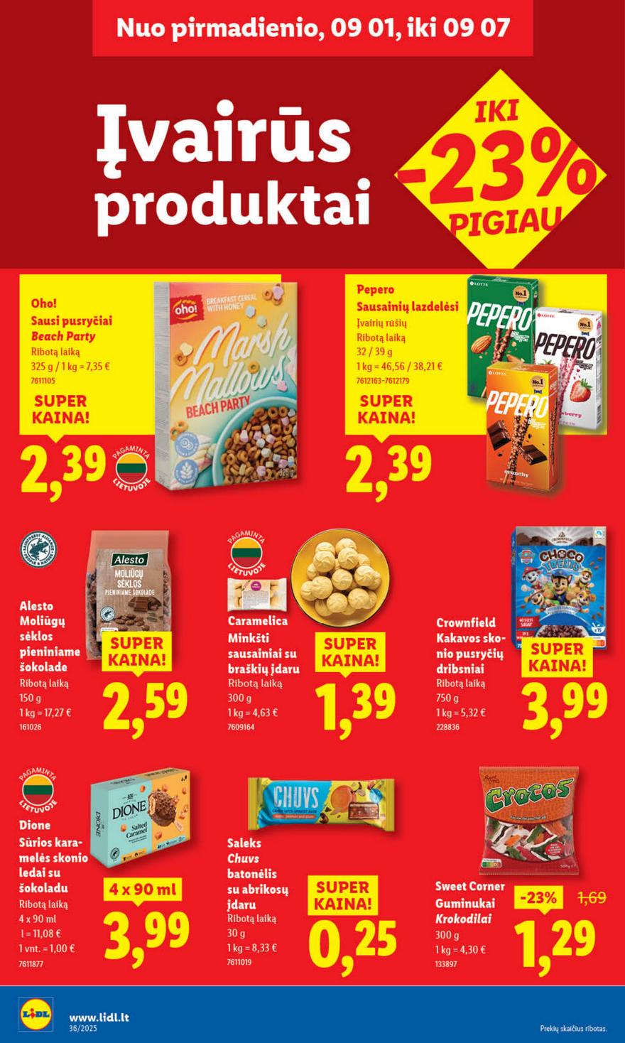 Lidl leidinys akcijos nuo 
  2025-09-01 iki 
  2025-09-07 | Leidinukas.lt puslapis 34