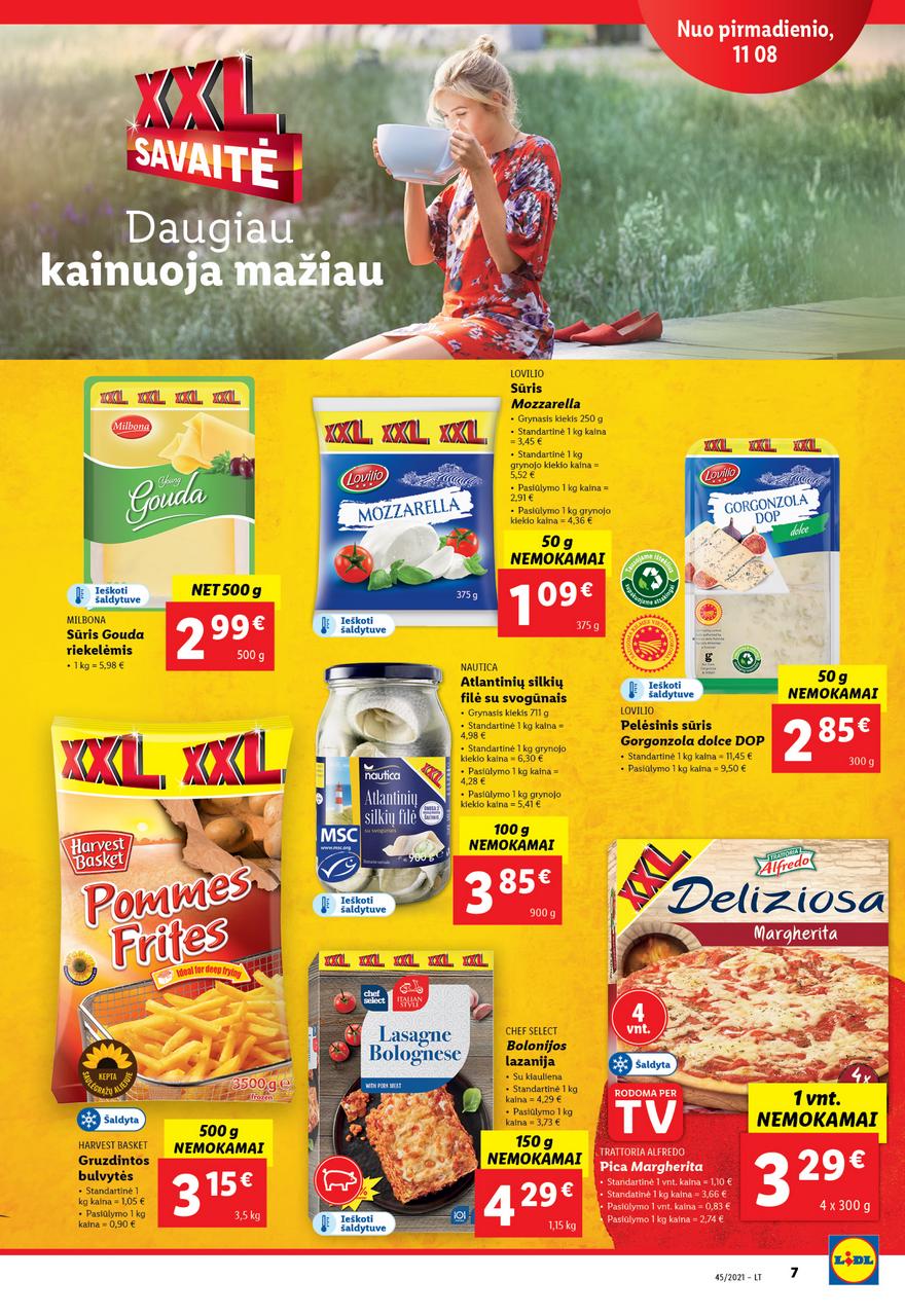 Lidl maisto prekių pasiūlymai akcijos nuo 
  2021-11-08 iki 
  2021-11-14 | Leidinukas.lt puslapis 7
