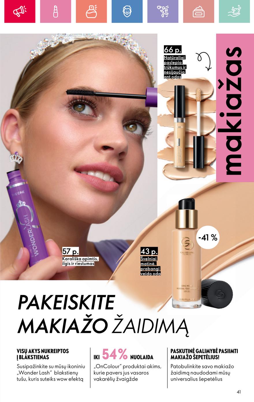 Oriflame katalogas akcijos nuo 
  2025-06-01 iki 
  2025-06-21 | Leidinukas.lt puslapis 41