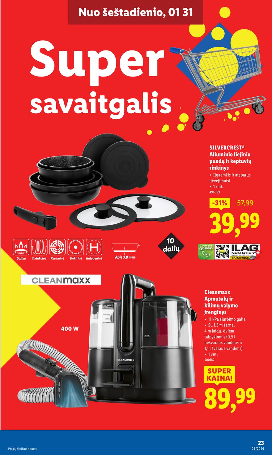 Lidl leidinys akcijos nuo 
  2026-01-26 iki 
  2026-02-01 | Leidinukas.lt puslapis 23