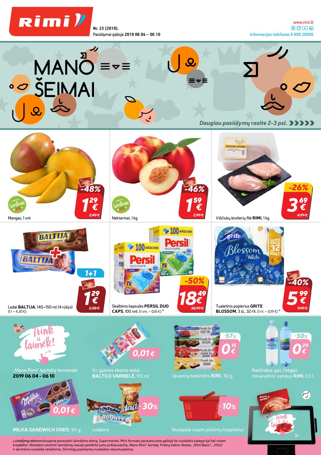 Rimi savaitinis leidinys akcijos nuo 
  2019-06-04 iki 
  2019-06-10 | Leidinukas.lt puslapis 1