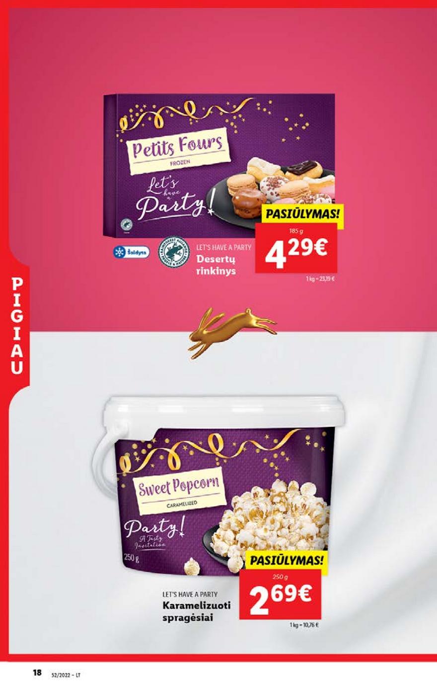 Lidl maisto prekių pasiūlymai akcijos nuo 
  2022-12-26 iki 
  2023-01-01 | Leidinukas.lt puslapis 18
