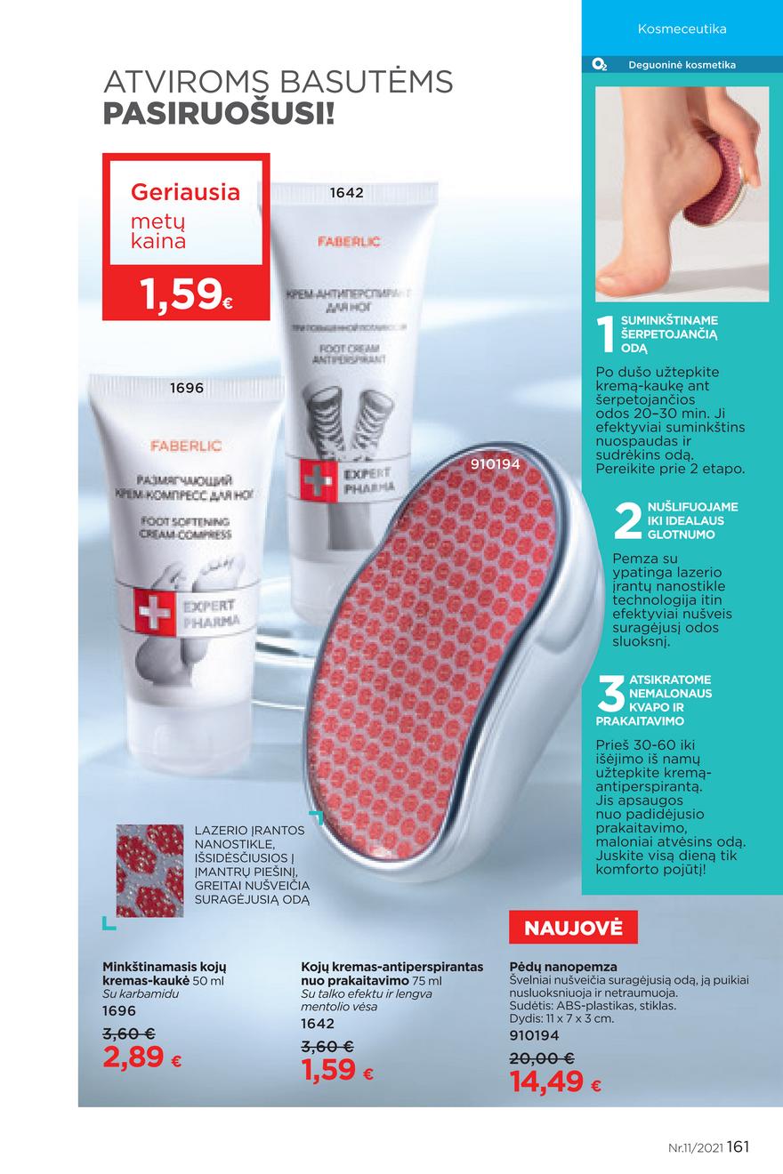 Faberlic katalogas akcijos nuo 
  2021-07-26 iki 
  2021-08-15 | Leidinukas.lt puslapis 161