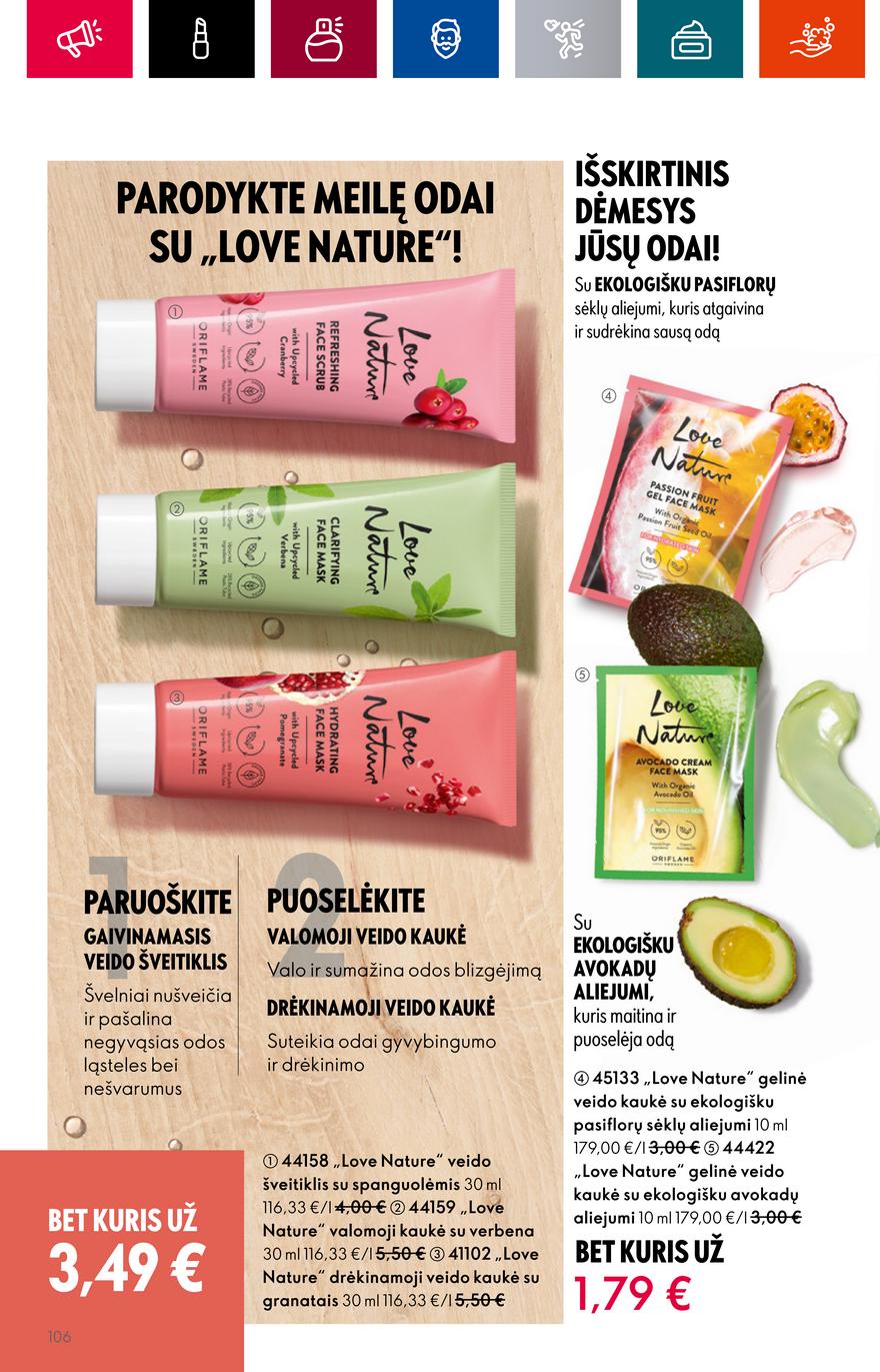 Oriflame katalogas akcijos nuo 
  2023-06-28 iki 
  2023-07-18 | Leidinukas.lt puslapis 106
